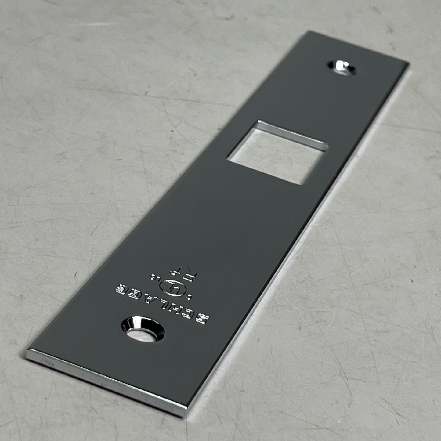 SCHLAGE Armor Front L Series 1-1/16" Wide Allegion Satin Chrome 09-668 626