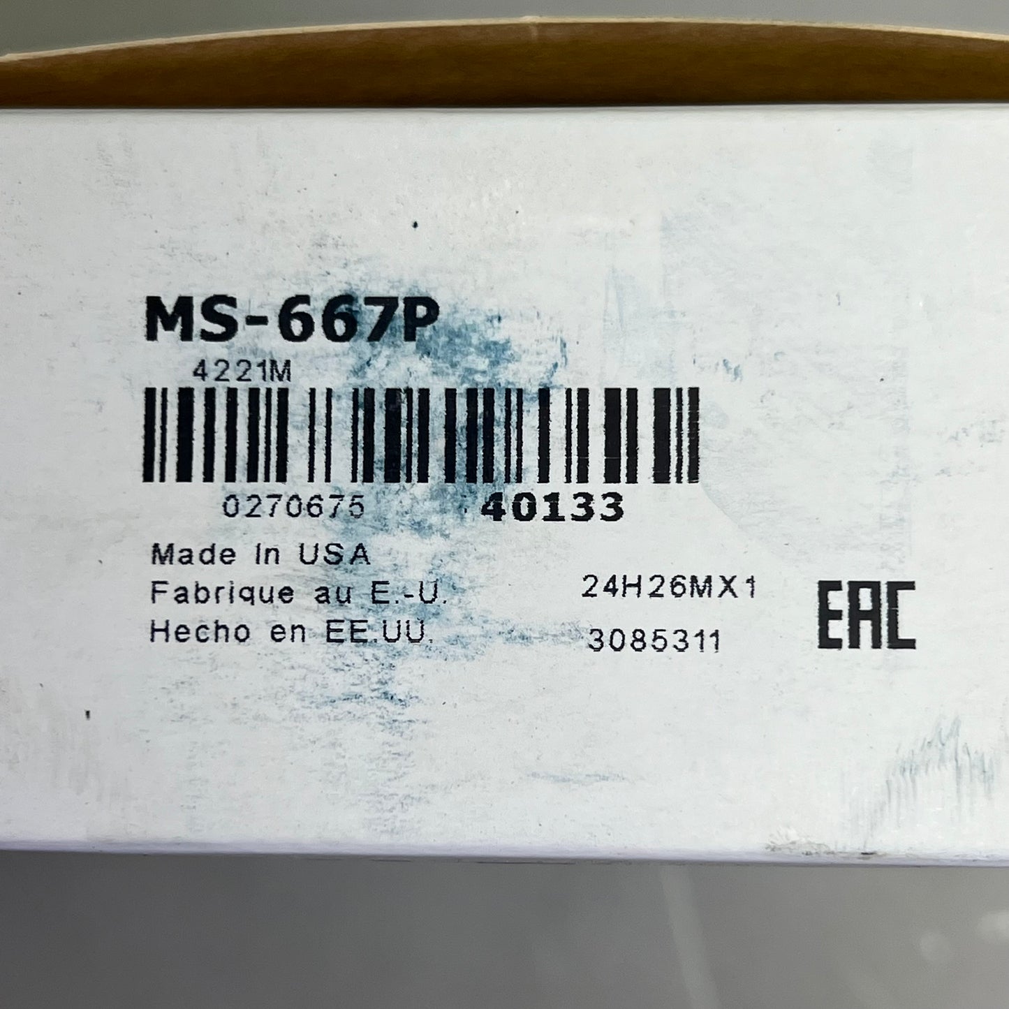 MAHLE P Series Standard Main Bearing Set Made In USA For Pontiac V8 MS-667P