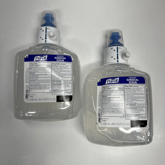 PURELL (2 PACK) Waterless Surgical Scrub Gel W/ 5 Skin Condition 40.5 Fl Oz 1907