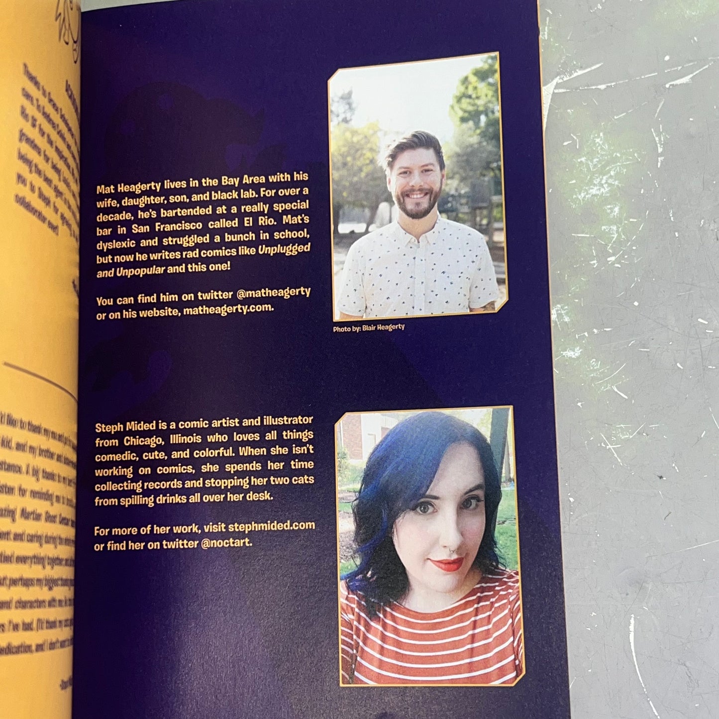 MARTIAN GHOST CENTAUR Paperback Comic By Mat Heagerty Illustrated By Steph Mided