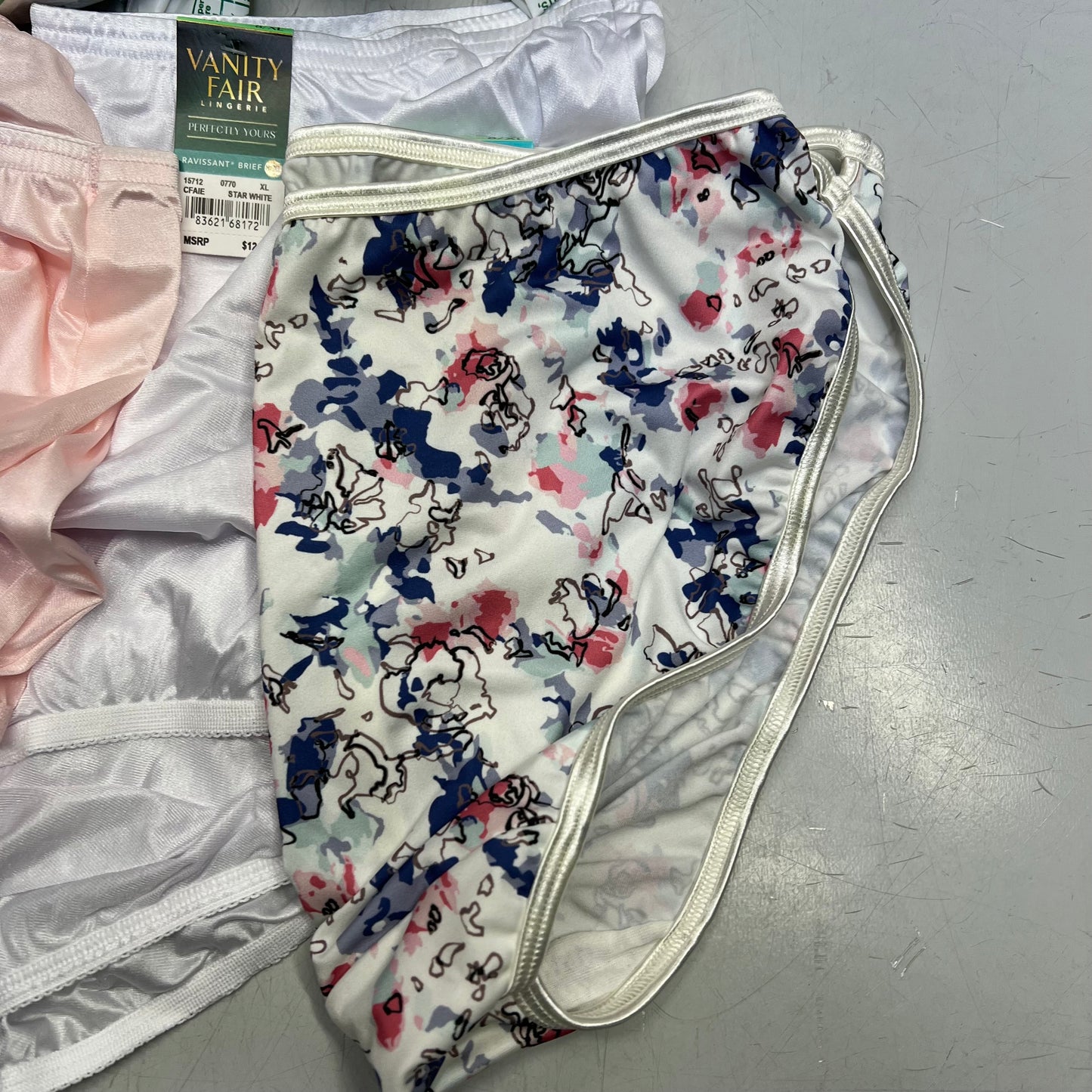 ZA@ VANITIY FAIR Lot Of Assorted Style Underwear Women's Variety of Sz Multicolor