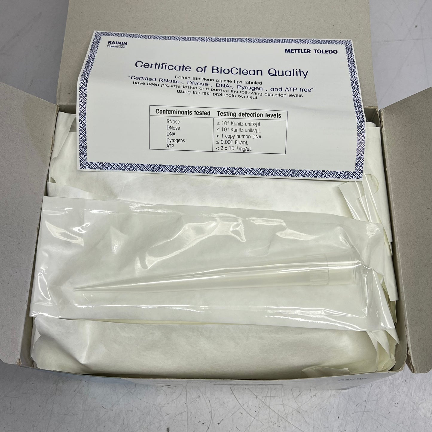 RAINN (50 PACK) Individually Packaged Pipette Tips Rc Lts 20mL Max Vol 17005941