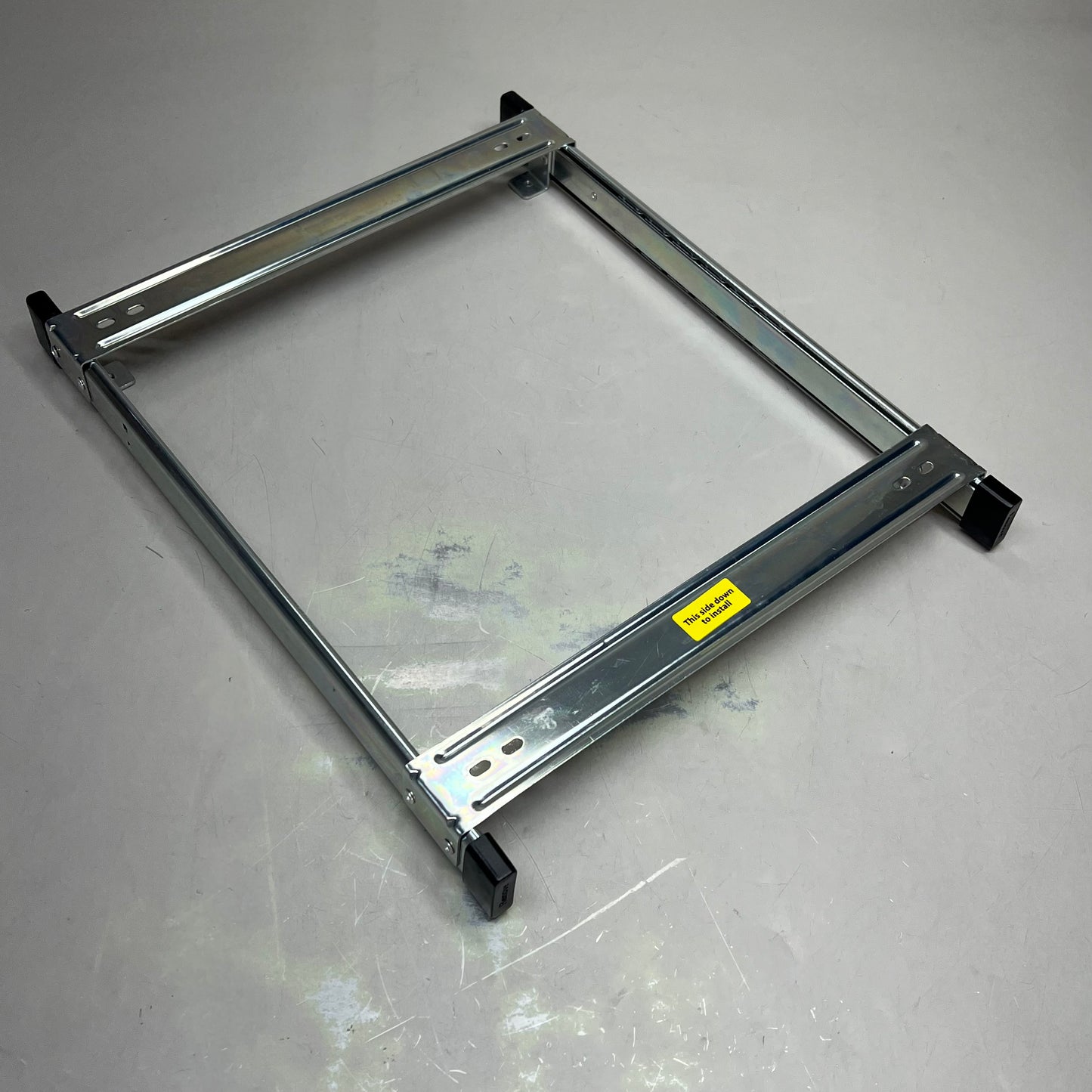 LYNK Easy Mount Professional Roll Out Cabinet Organizer 17"x18" Chrome 401718WB