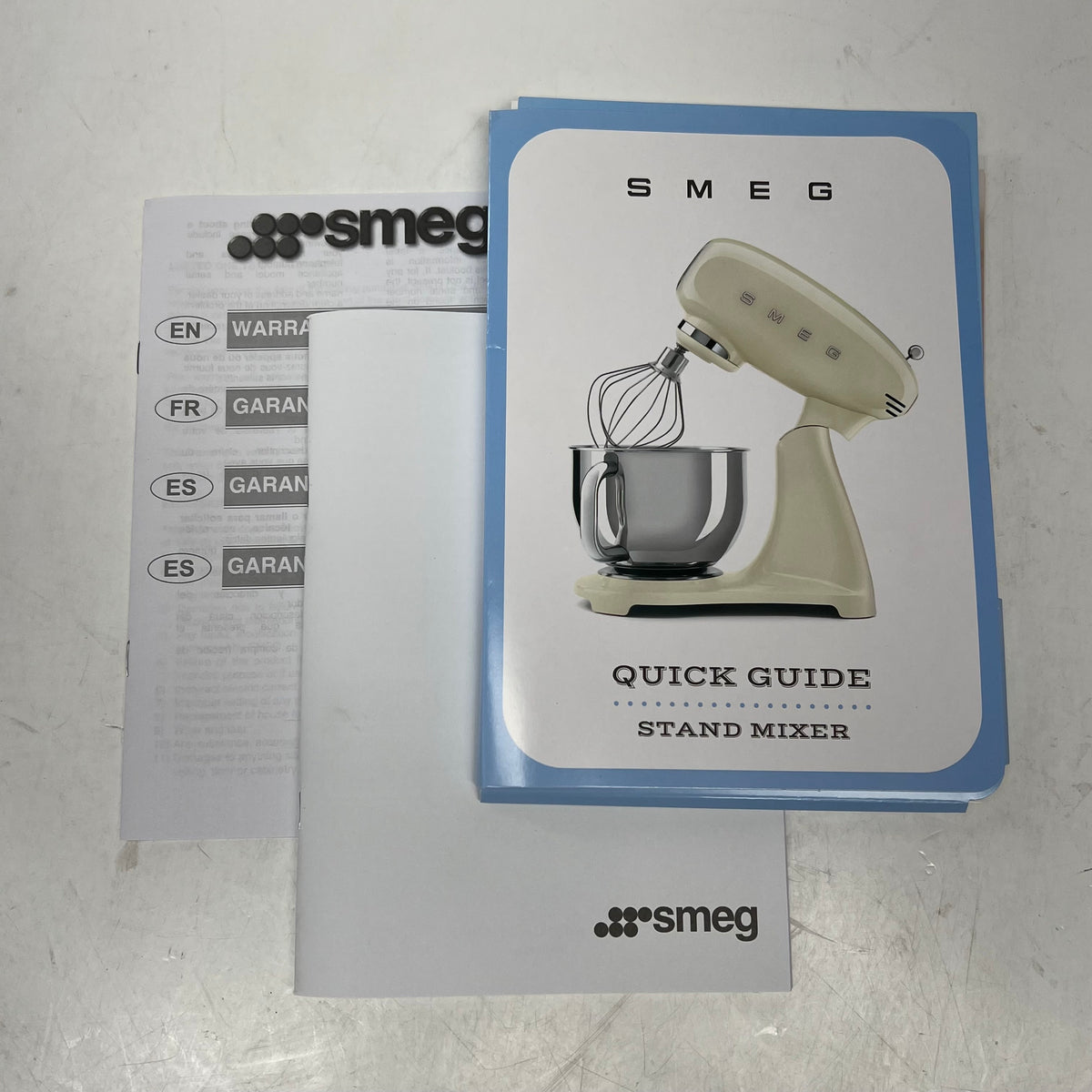 SMEG Kitchen Stand Mixer Full Color 50's Style 600w Black SMF03PBEU