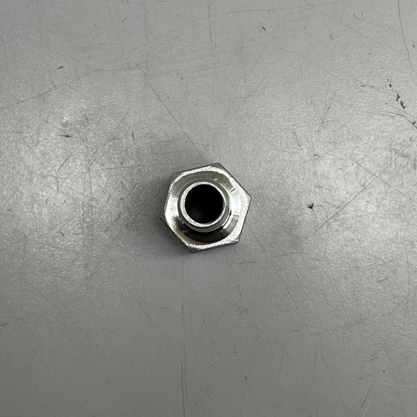 DERNORD (100 Pack) Stainless Steel Female Hex Hose Nipple 3/4", 1/2" 17422