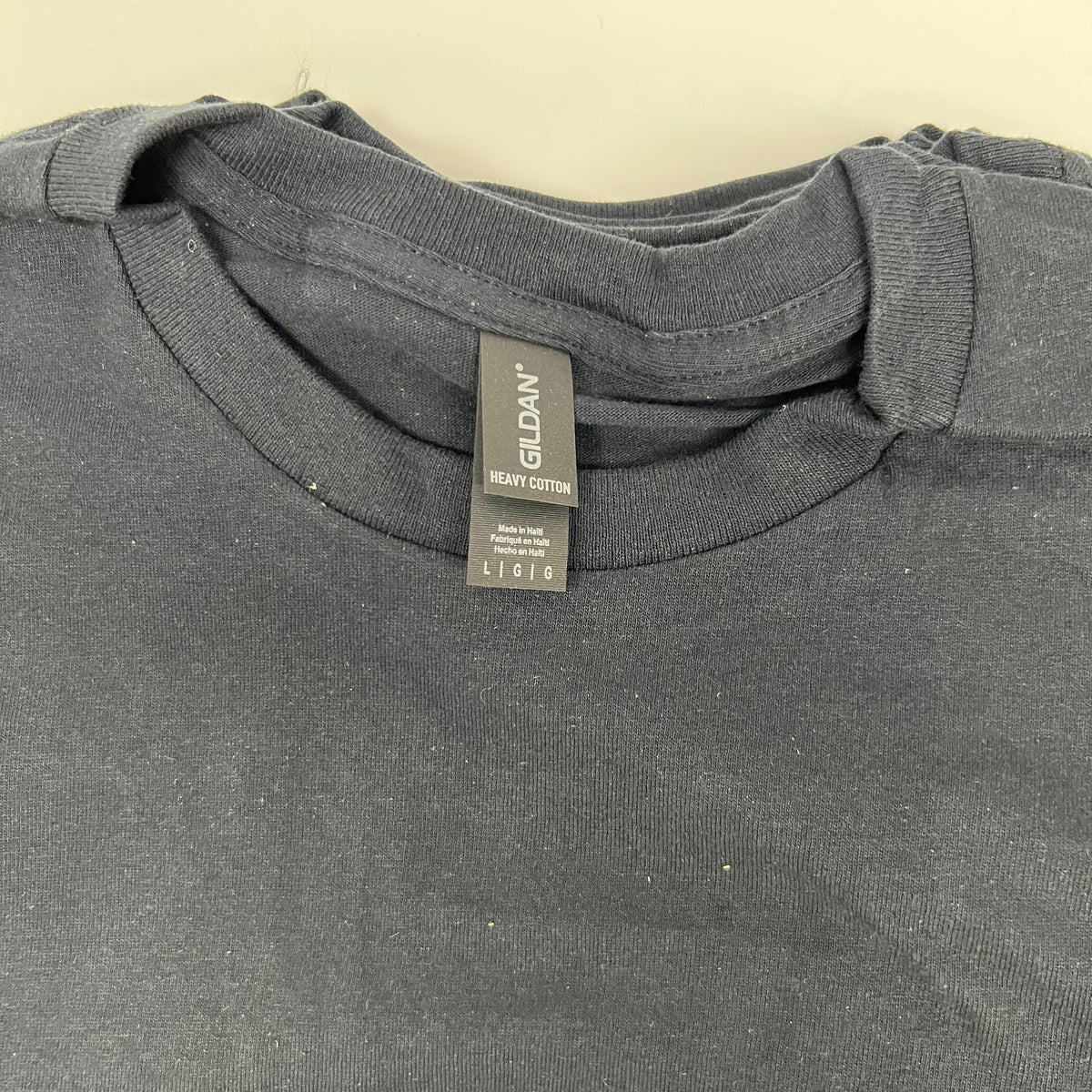 ZA@ GILDAN (12 Pack) Soft Style Plain Tees Neck Short Sleave 100% Cotton Large Black