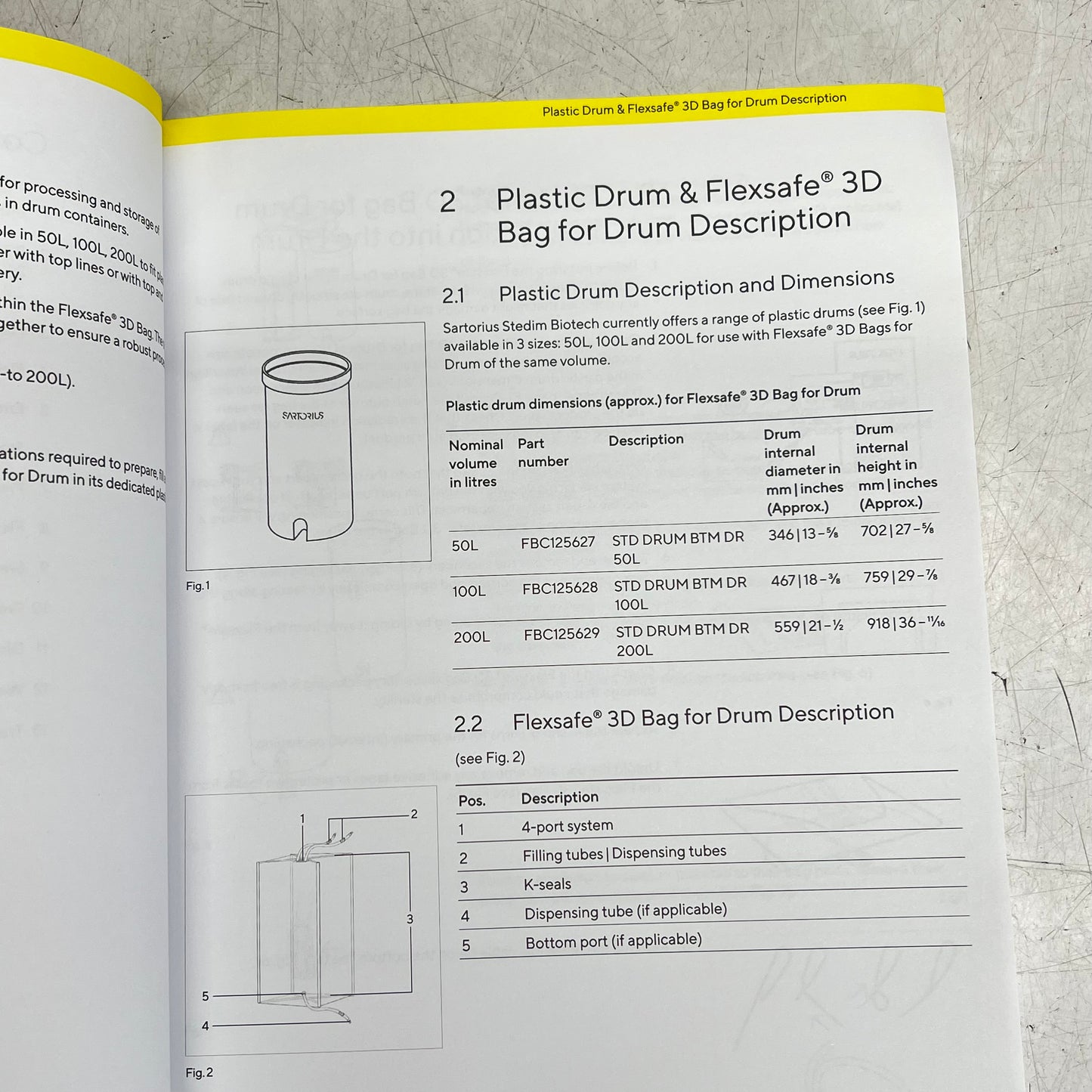 SATORIUS Flexsafe 3d Bag Single Use for Biopharmaceutical Fluids 200 L FIS501659