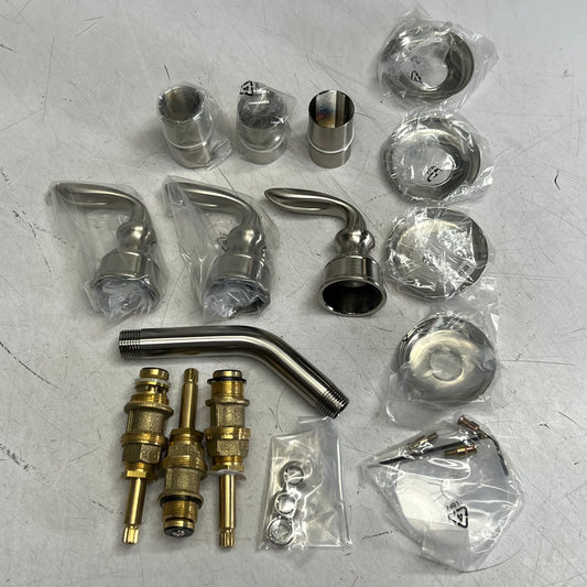 PFISTER 3 Handle Tub & Shower Upgrade PVD Brushed Nickel S10-430K