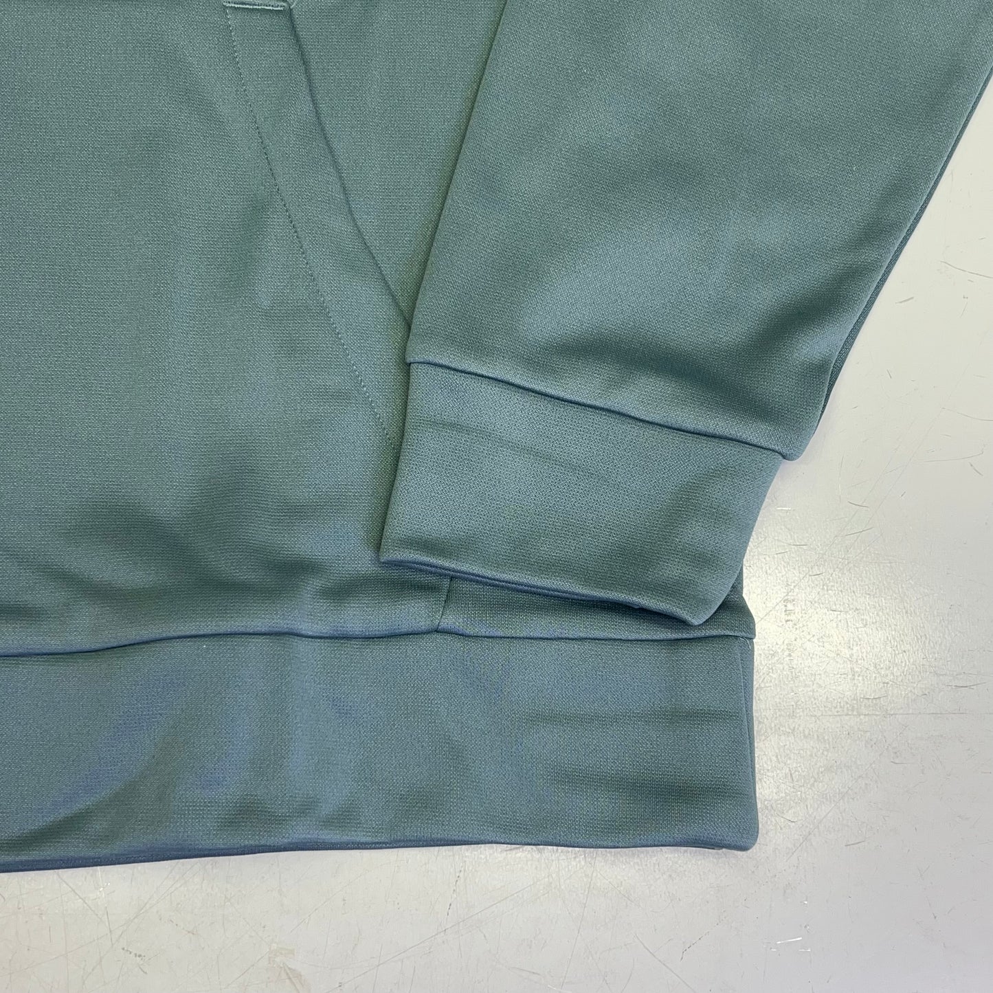 UNDER ARMOUR Breathable Fleece Graphic Hoodie Men's Sz L Jasper Blue 6003962