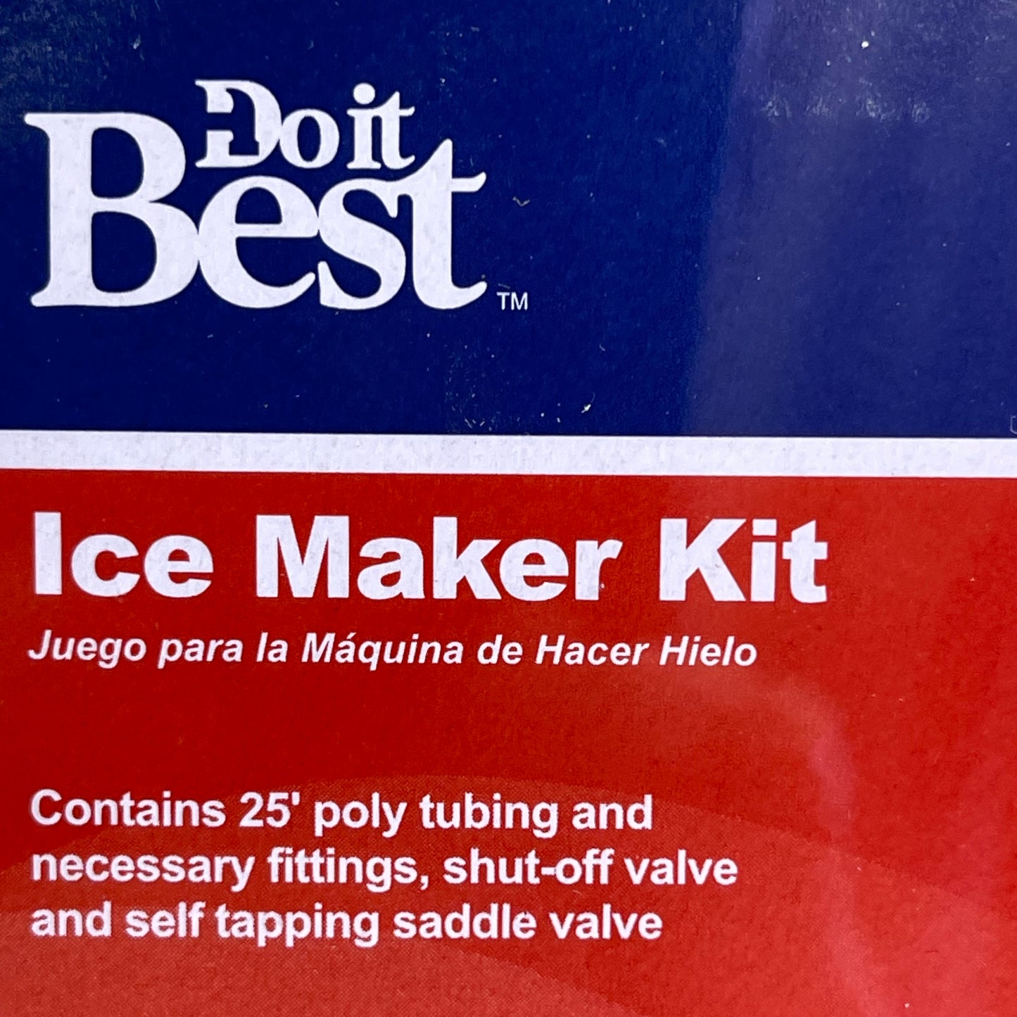 DO IT BEST Poly Tubing Ice Maker Installation Kit 25' x 1/4" DIB855-20LF 456045