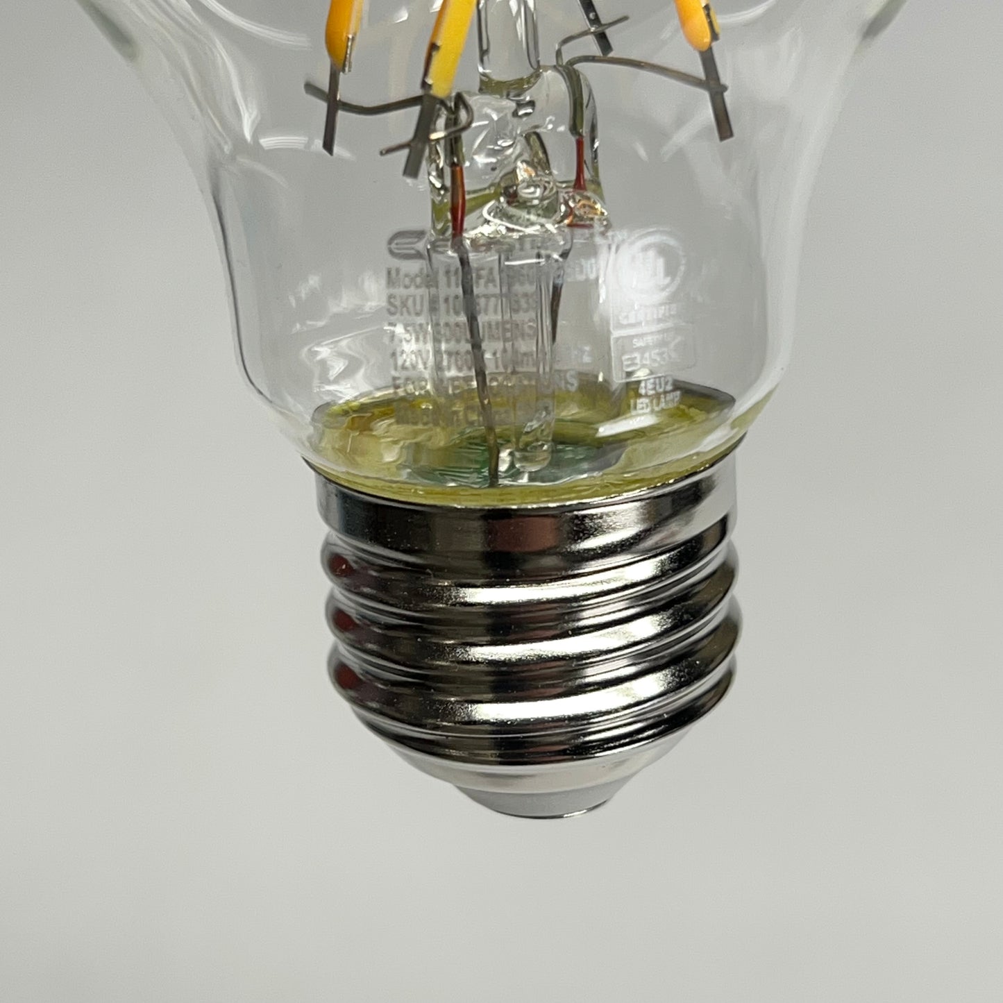 ZA@ ECOSMART (SET OF 4) Energy Efficient Led Bulbs  60W A19 Dimmable Soft White 1006777838