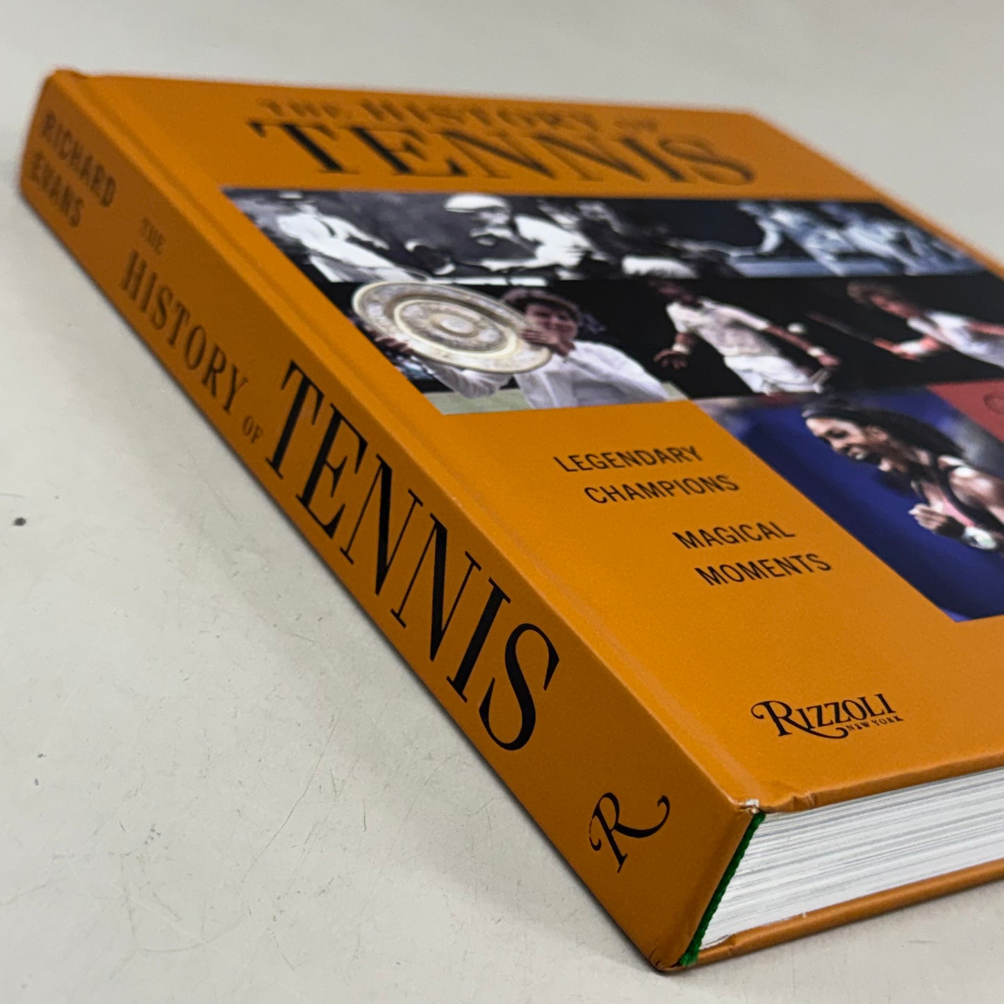 RIZZOLI (Hardcover) The History of Tennis: Legendary Champions Magical Moments Richard Evans (New (Other))