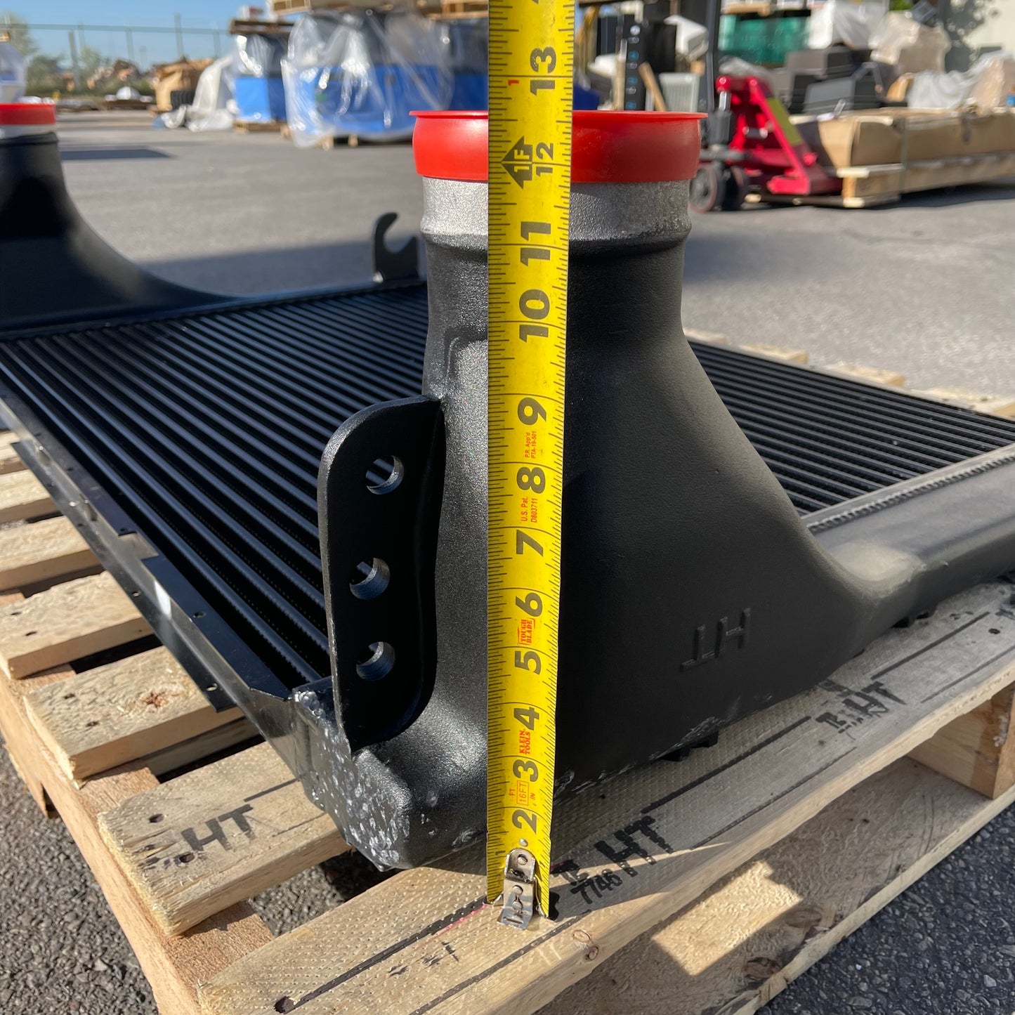 RAZ IMPORTA Freightliner Charge Air Cooler/Intercooler Black