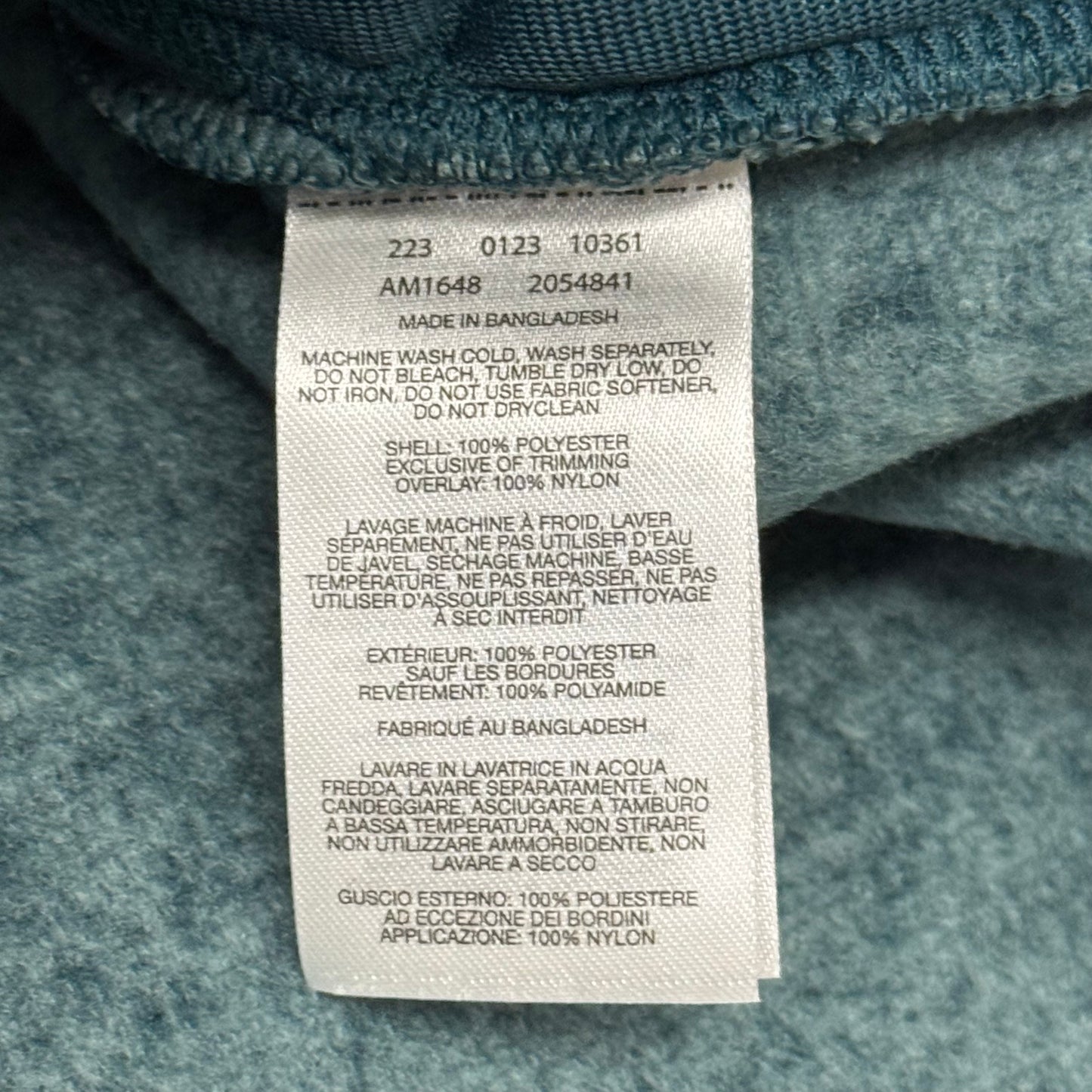 COLUMBIA Sweater Weather Fleece Full Zip Jacket Men's Sz S Heather Teal