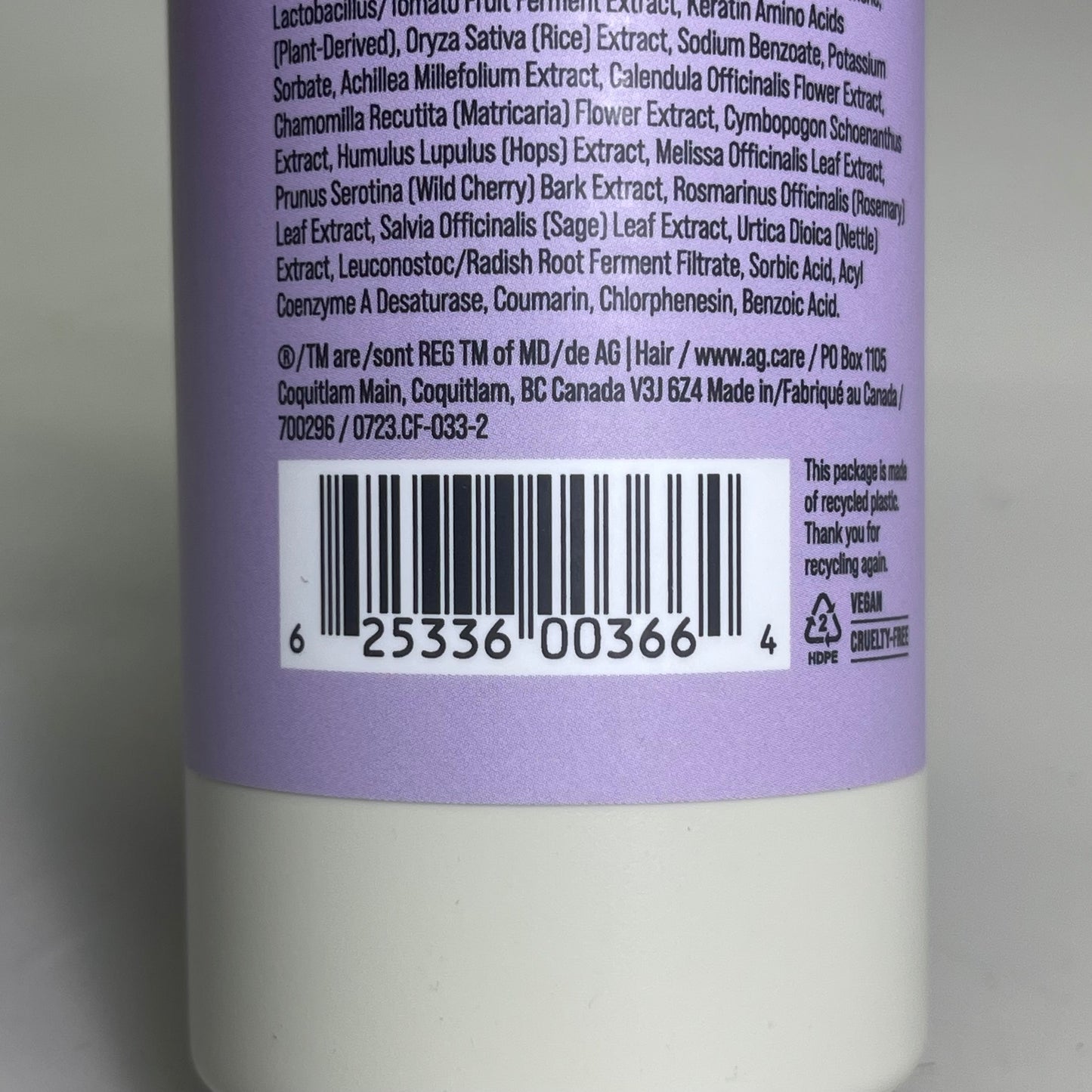 AG CARE Re:Coil Curl Activator Define Curls & Seal in Moisture 12 fl oz 100284