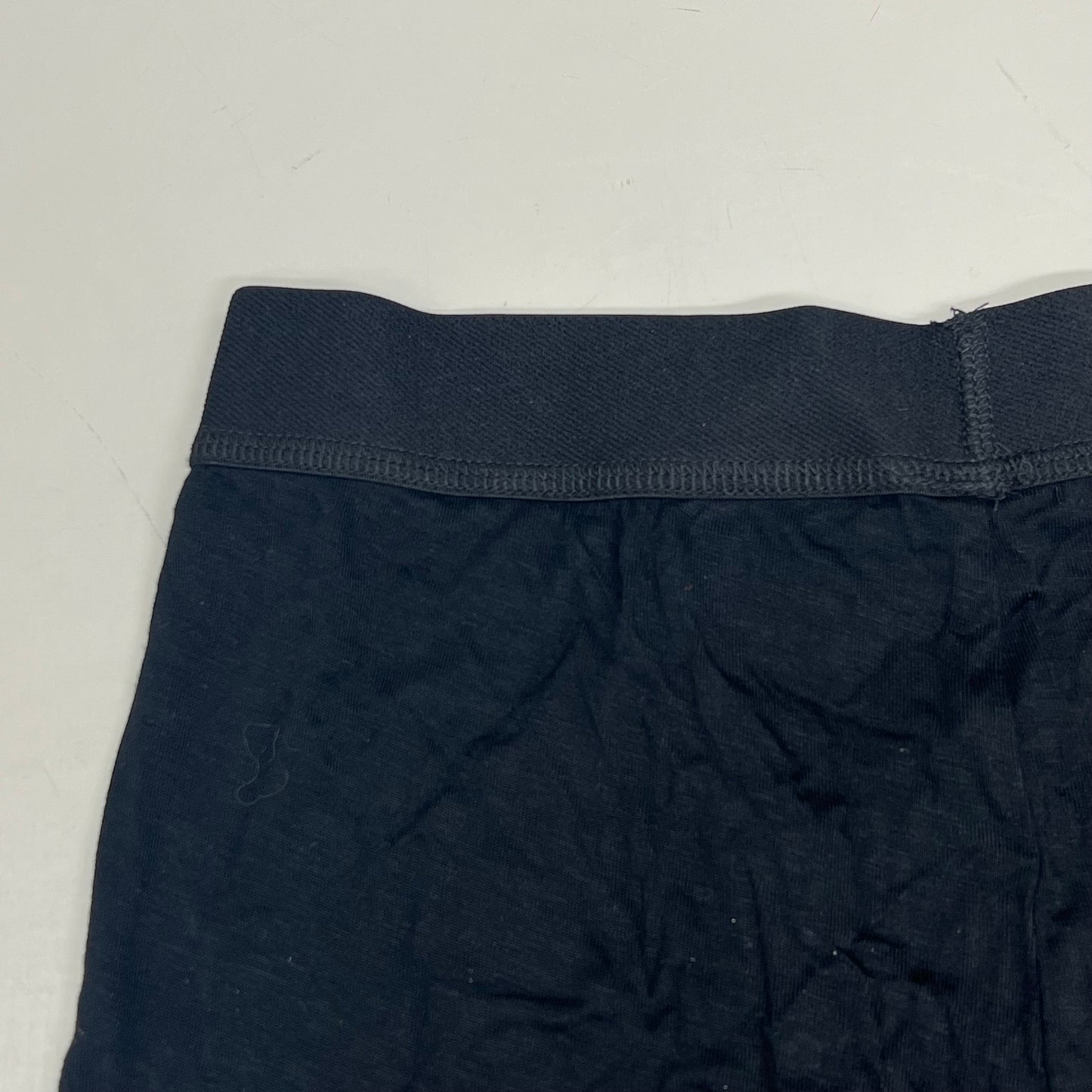 SKIMS Buttery Soft Silky Loungewear Sleepwear Boxer Womens Sz S Onyx AP-SHO-1159