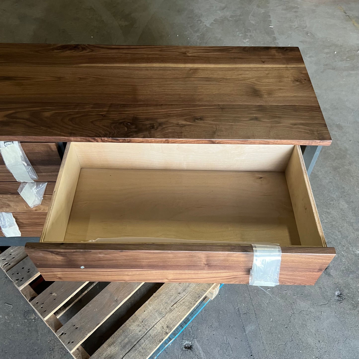 ZA@ Pallet of COSMAS Wood Desk Sz 60”L x 18” x 25.5”H 305-480FB (New)