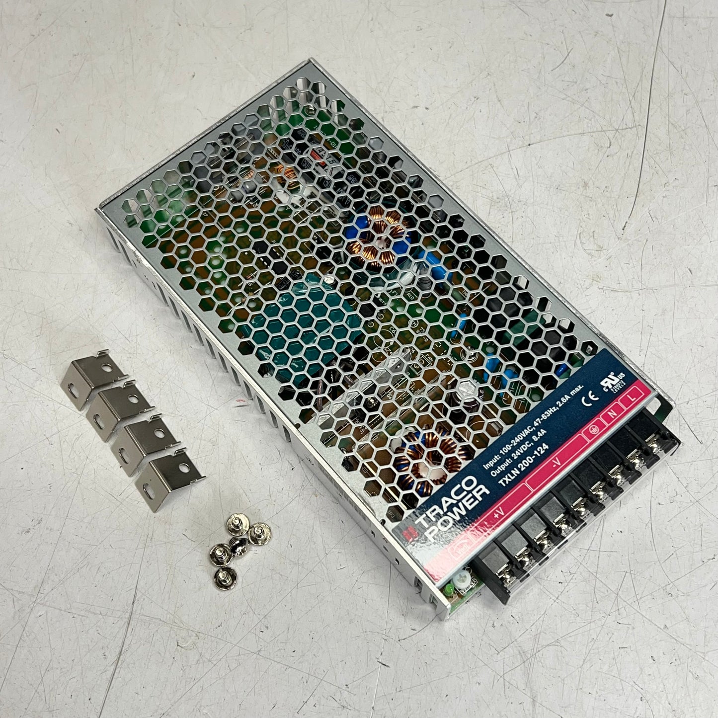 TRACO POWER Enclosed Type Ac/dc Power Supply  AC input 85~264Vac TXLN 200-124