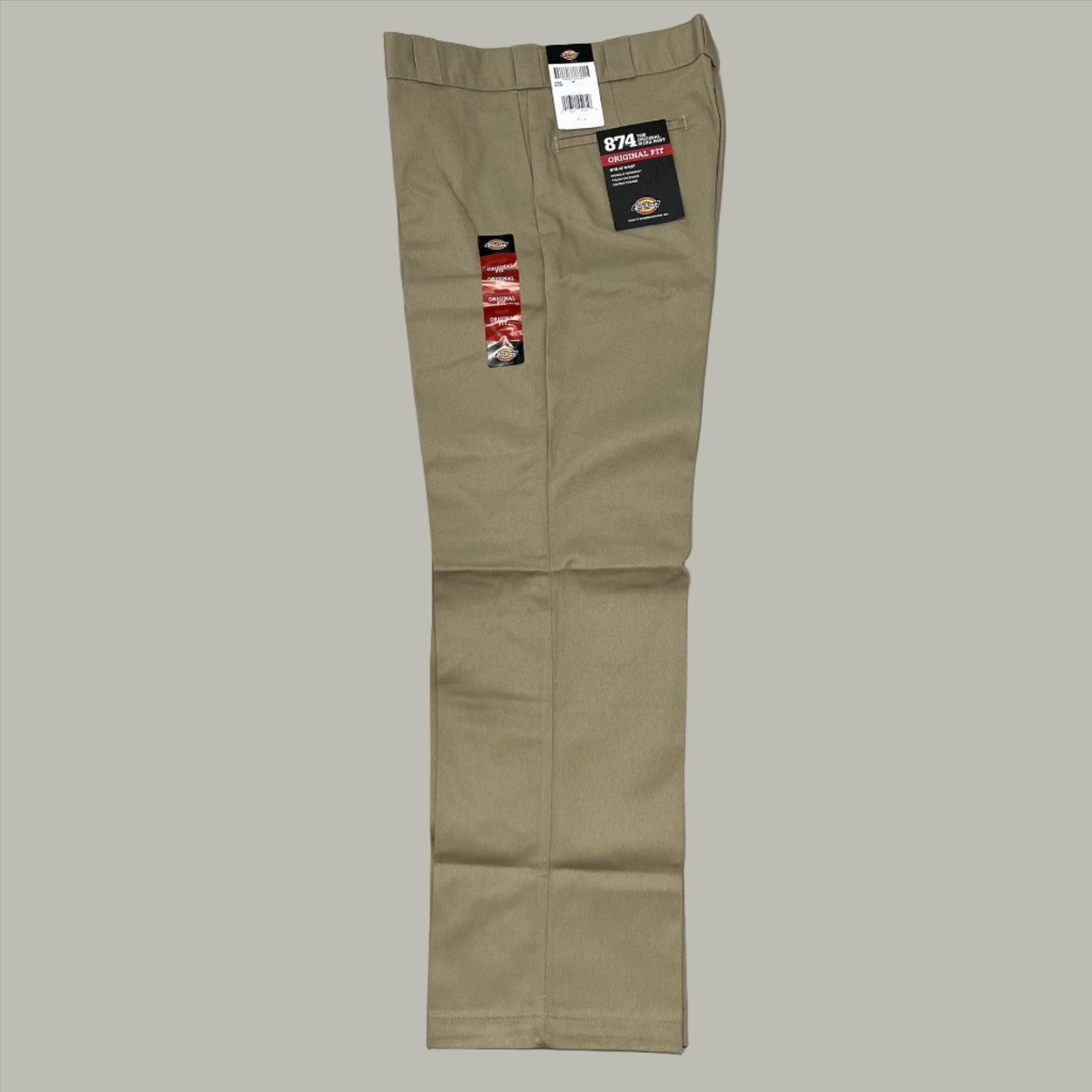 DICKIES Original 874 Original Fit Tapered Leg Work Pant Mens Sz 33X30 Khaki 874KH