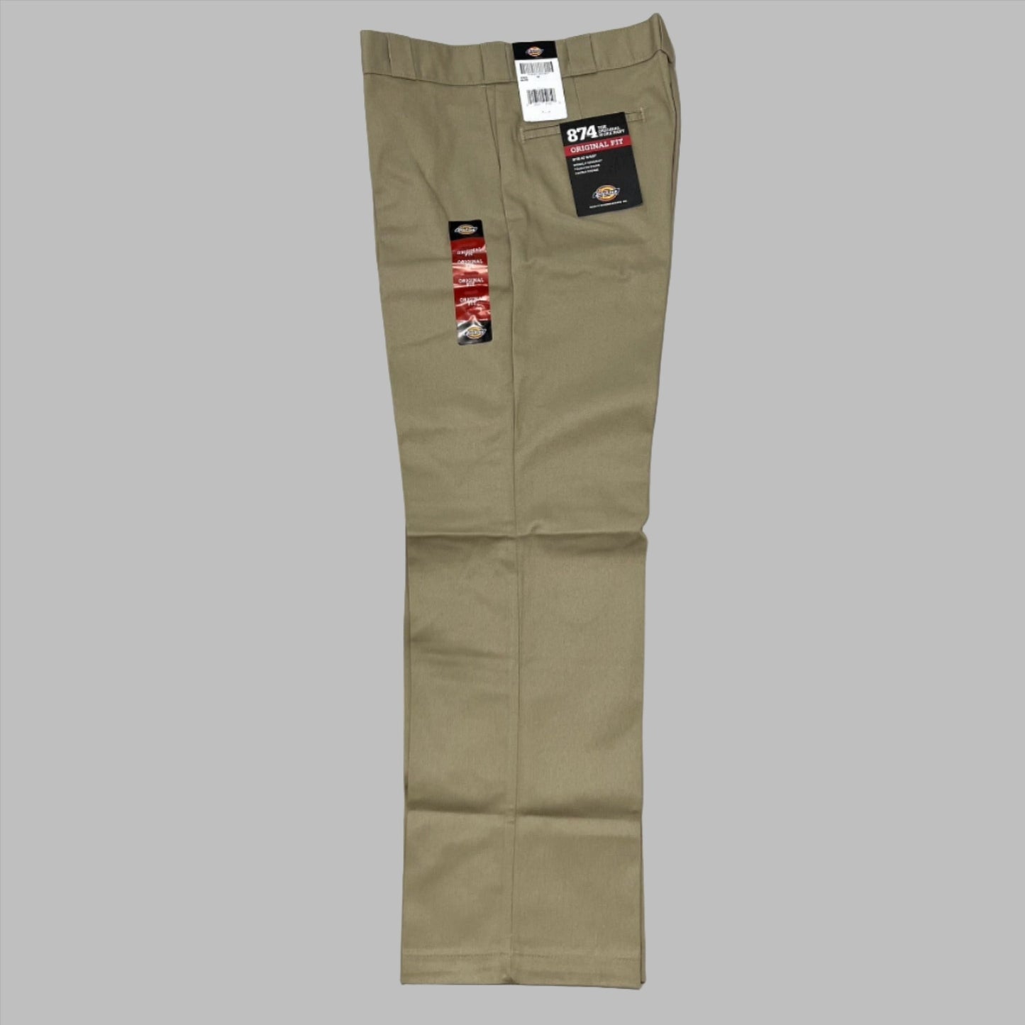 DICKIES Original 874 Original Fit Tapered Leg Work Pant Mns Sz 32X29 Khaki 874KH