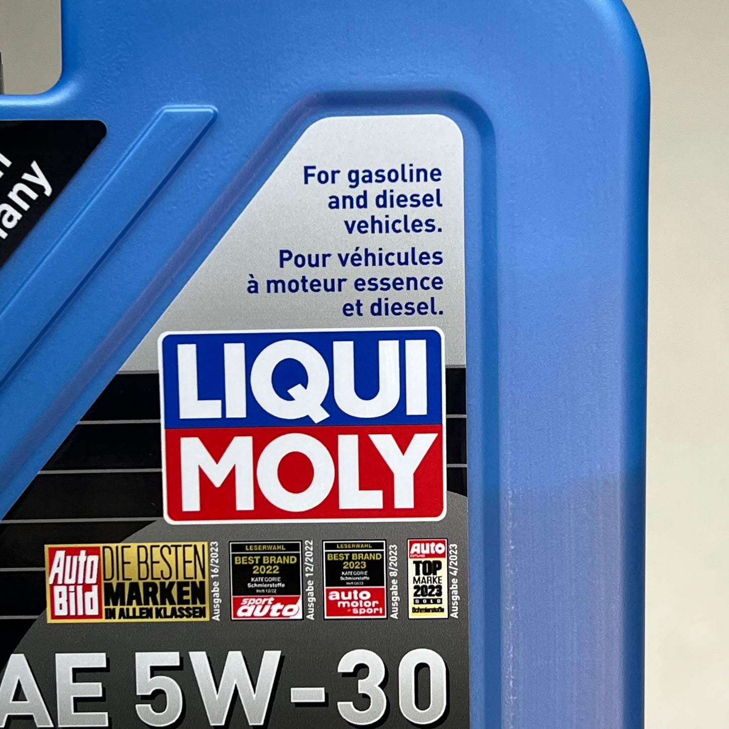 LIQUI MOLY (6 PACK) All Season Longtime HighTech Engine Engine Oil 5W-30 1L 2038