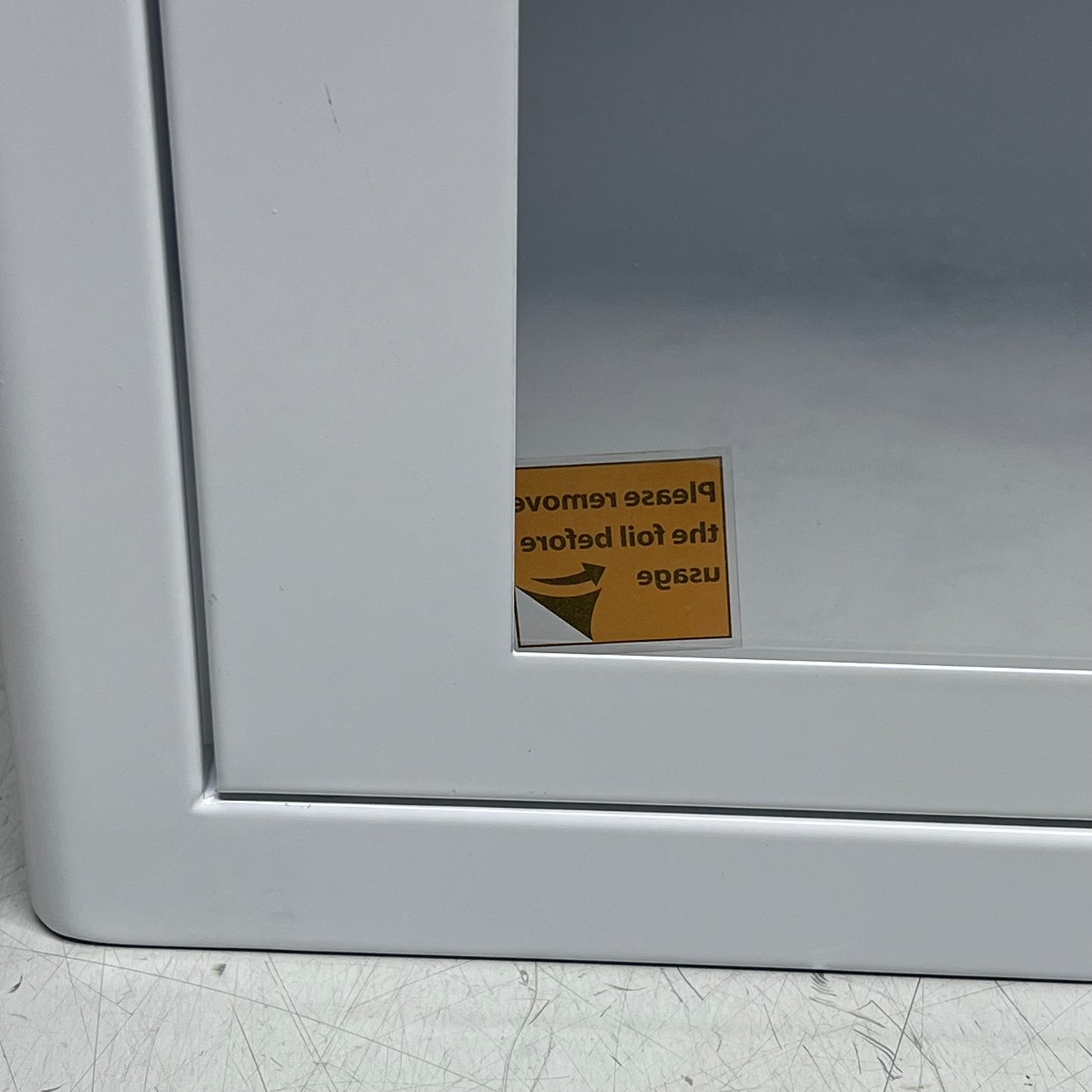 ARKY Indoor Surface Mounted AED Cabinet W/ Alarm 15"x15"x8" White 60112