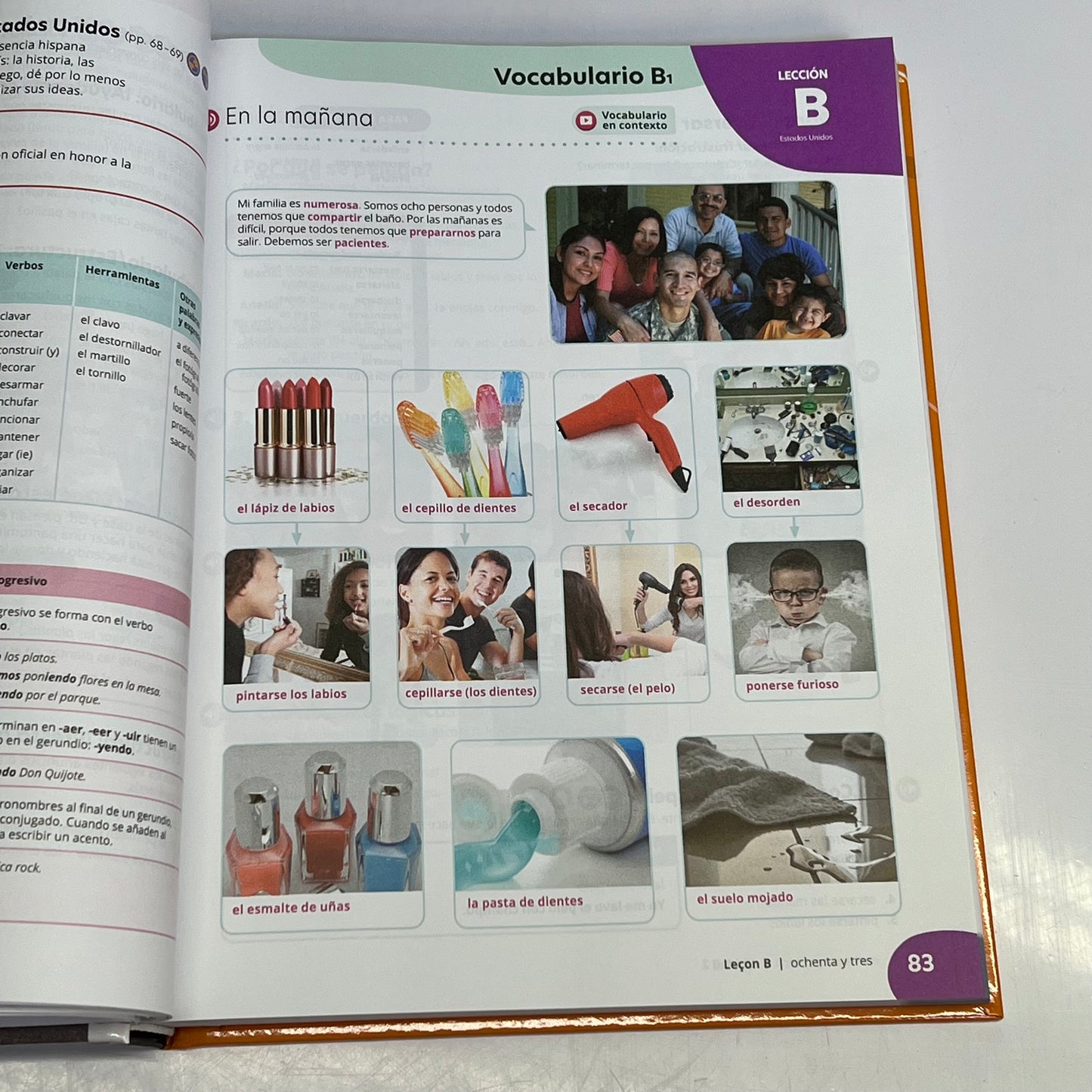 QUE CHEVERE 3rd Edition 2025 Student Edition Hardcover Educational Book