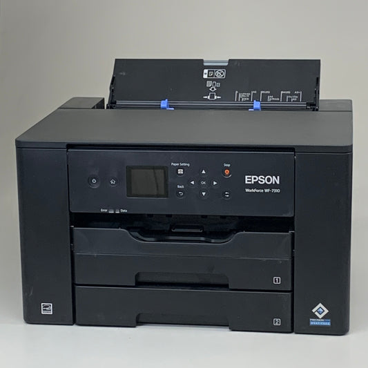 EPSON Wireless Wide-Format Printer 20.3"x34.9"x17.6" Black WF-7310 (New Other-Slightly Used))