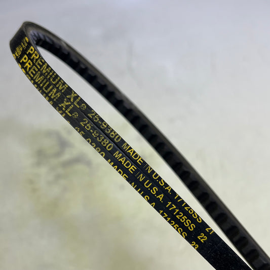 NAPA EPDM High Capacity Notched V-Belt HC50 15/32" x 38 5/8" Black 259380