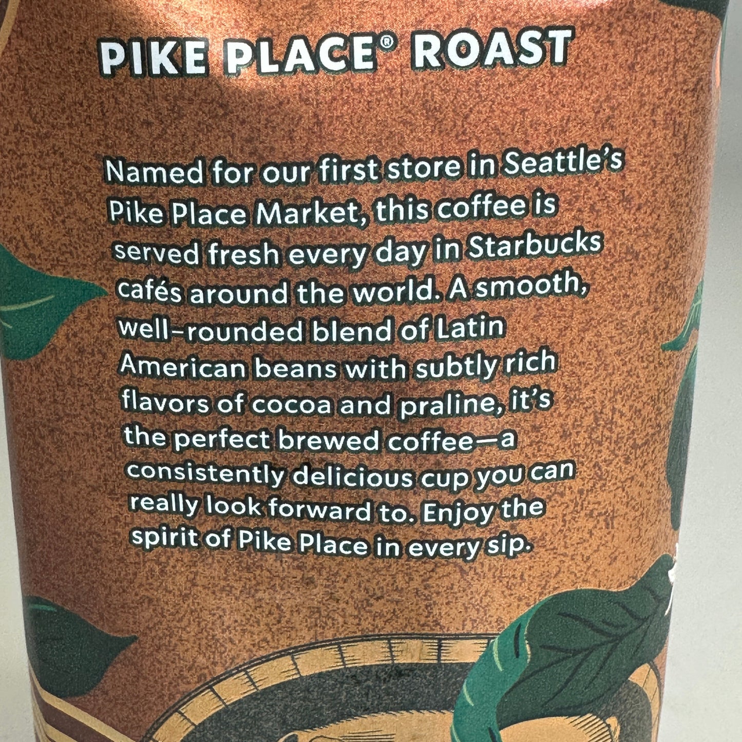 STARBUCKS (6 PACK) Pike Place Roast Notes Of Cocoa & Rich Praline 16oz BB 11/25