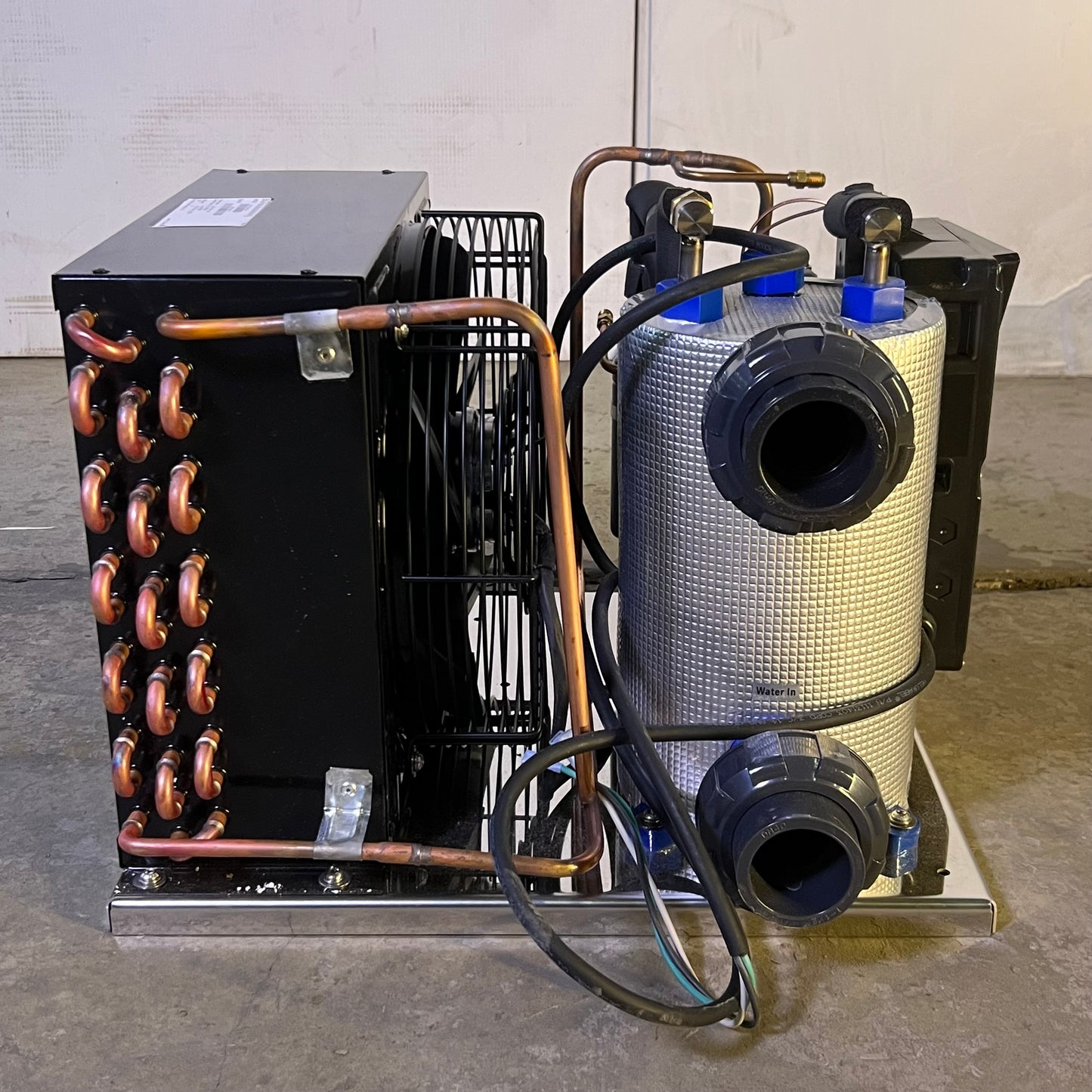 BLUE FALLS Heat Pump 1HP Ice Bath Chiller Water Chiller BF-CHIL1HP-01
