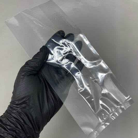 ZA@ ELKAY (100 PACK) Clear Gusseted Cello Poly Plastic Bags Candy Cookie 1.5 Mil 4.5"x 2.75"x 10.75" G