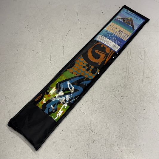 SURFGEAR Single Line Graffiti-Designed Delta Kite - Complete Set with Kite Line & Winder Sz 25" x 51" KIT2 DELTA KITE