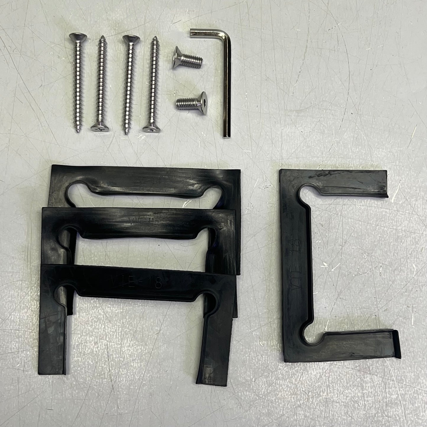 CRL Brass Vienna 037 Series Wall Mount 'H' 3/8, 1/2 Polished Chrome V1EH037CH