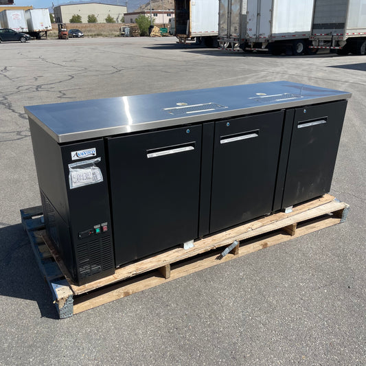 AVANTCO Keregator / Beer Dispenser 90”x36”x28” Black 178UDD4HC