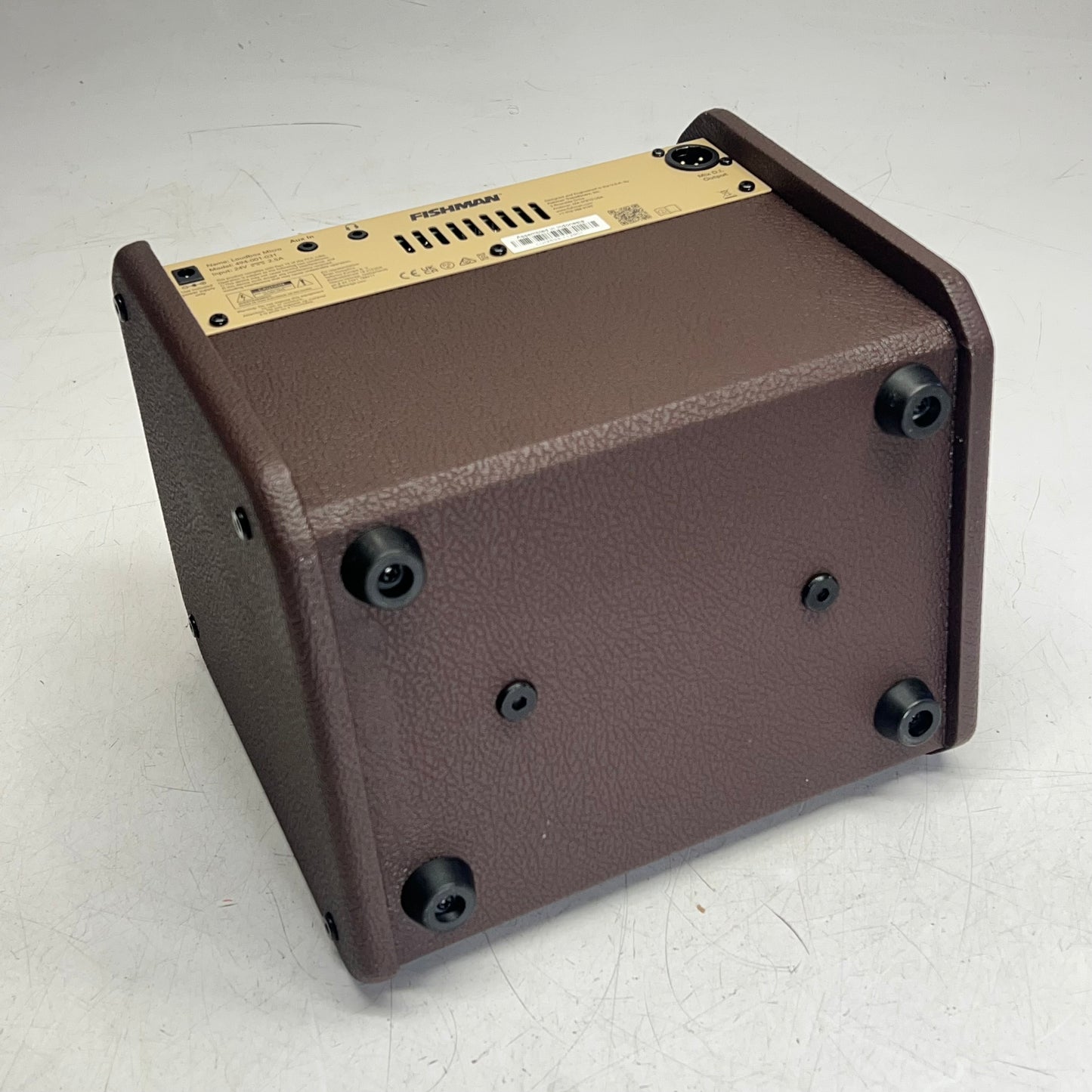 FISHMAN Loudbox Micro Acoustic Guitar Amplifier 40W 1 X 5.25" Brown PRO-LBT-4|00