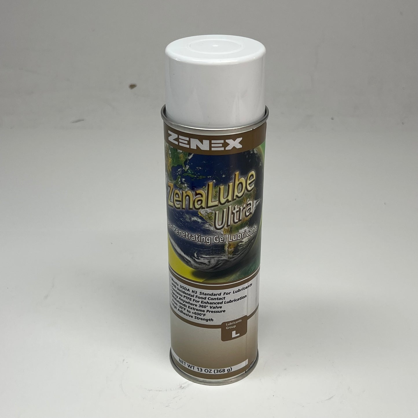 ZENALUBE (12 PACK) Ultra Ptfe Gel Lubricant Penetrating Gel 13oz Clear 7001834