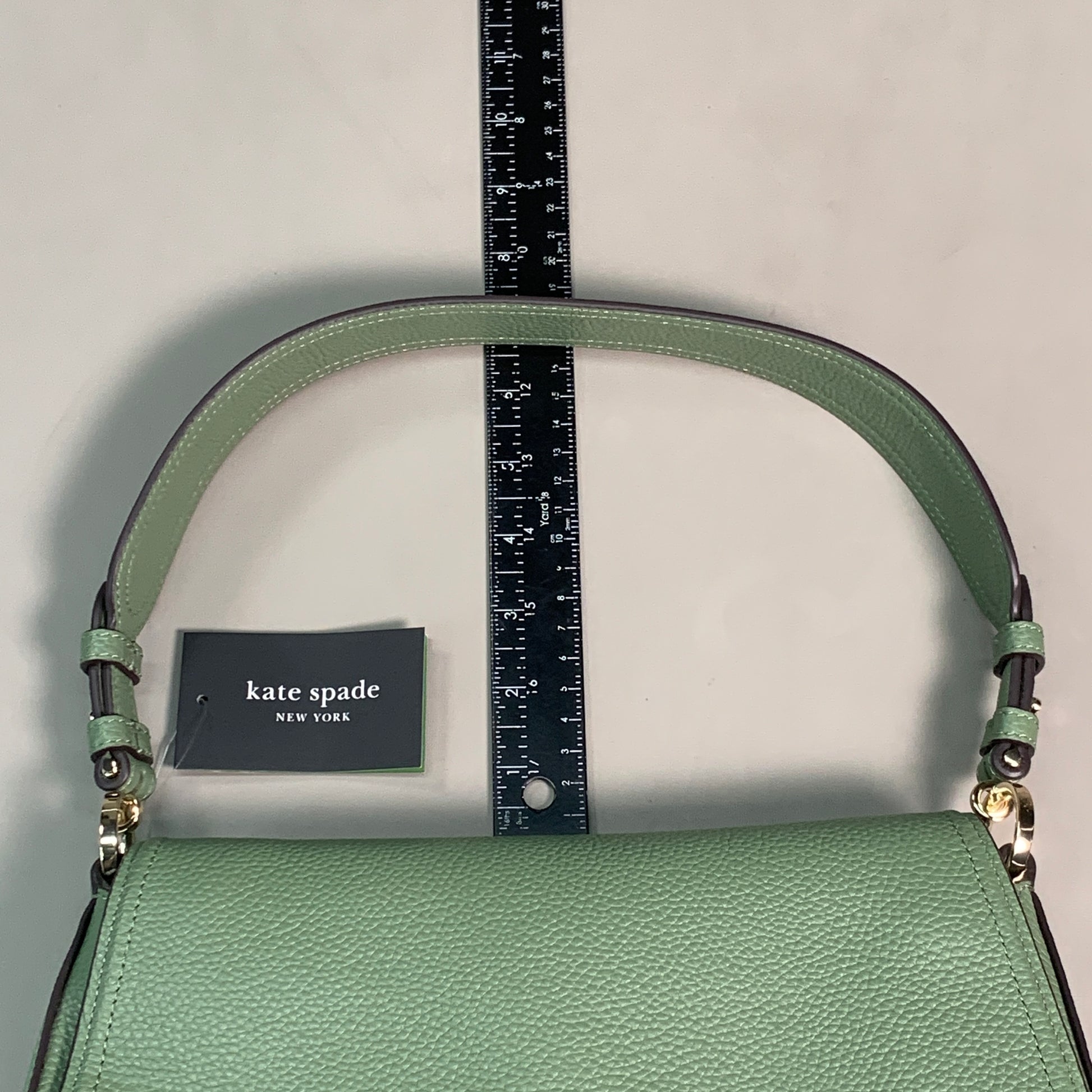Kate Spade New York Hudson Black Leather Shoulder Bag K6576BLK