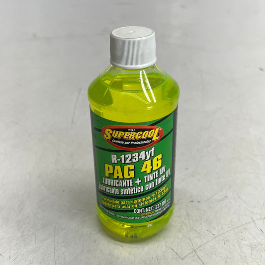 TSI SUPERCOOL (2 PACK) 1234yf Pag 46 Viscosity W/ Uv Dye 8oz Yellow 74327