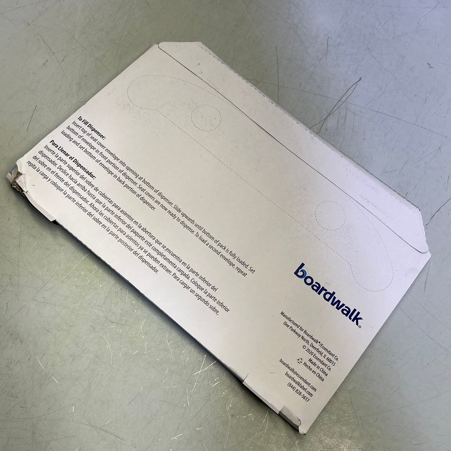 ZA@ BAORDWALK (20 SLEEVES OF 250) Toilet Seat Covers White  BWKK5000