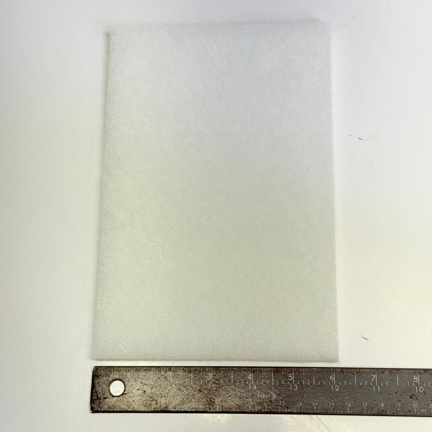 GLOBAL INDUSTRIAL (20 PACK) Light Duty Scouring Pads Sz 6" X 9" White 670325