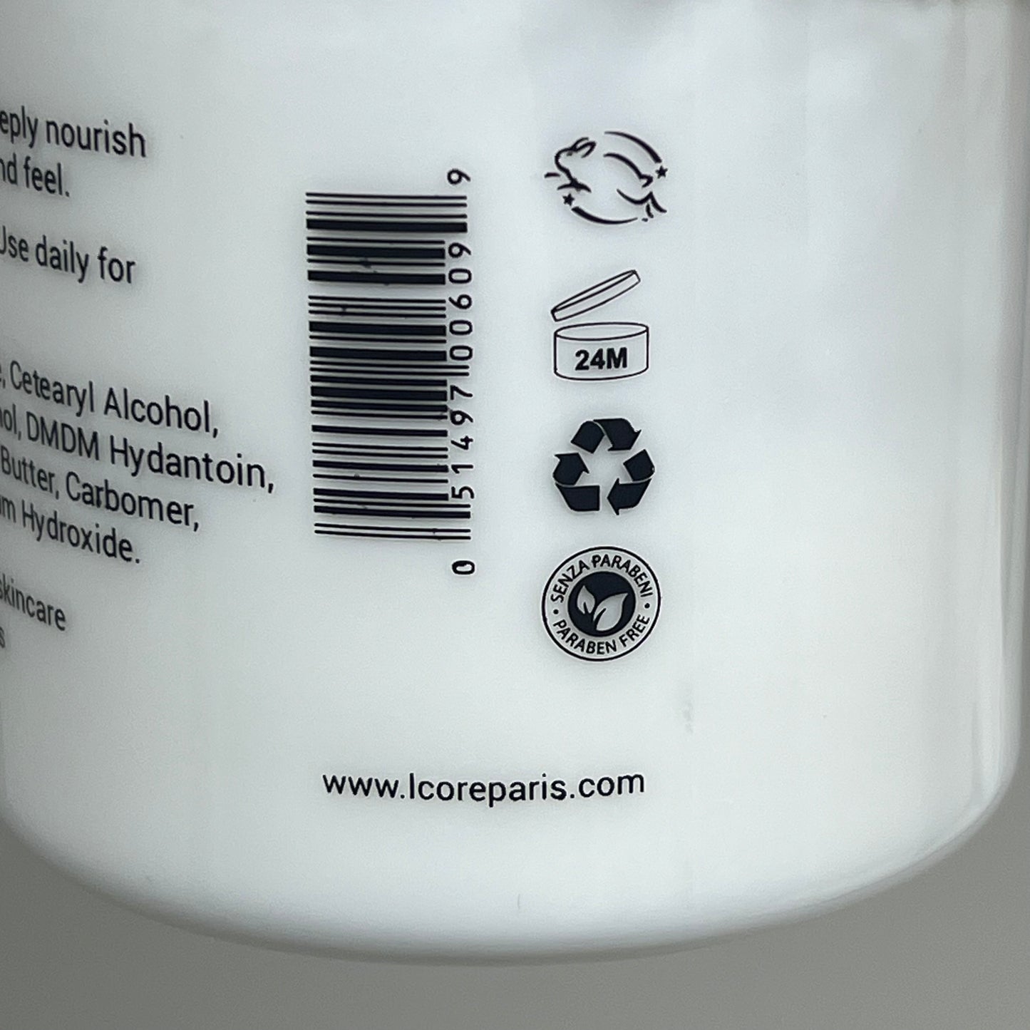 ZA@ L'CORE Tropical Body Butter w/ Cacao Seed 8.4 fl oz BB 24 Months After Opening (AS-IS) A