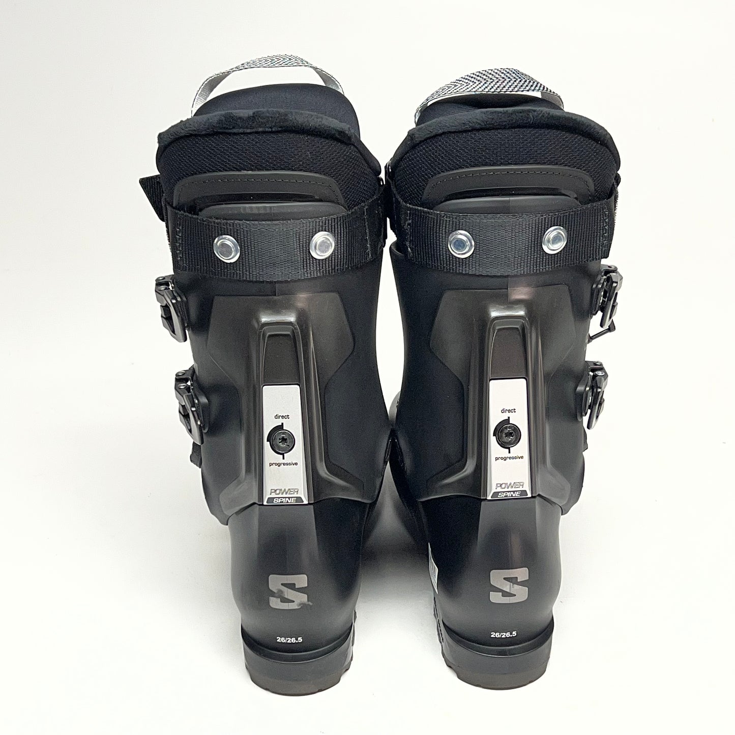 SALOMON S/pro Supra 100 Alpine Boots  Men's Sz 26 Dark Grey Mat L47709000