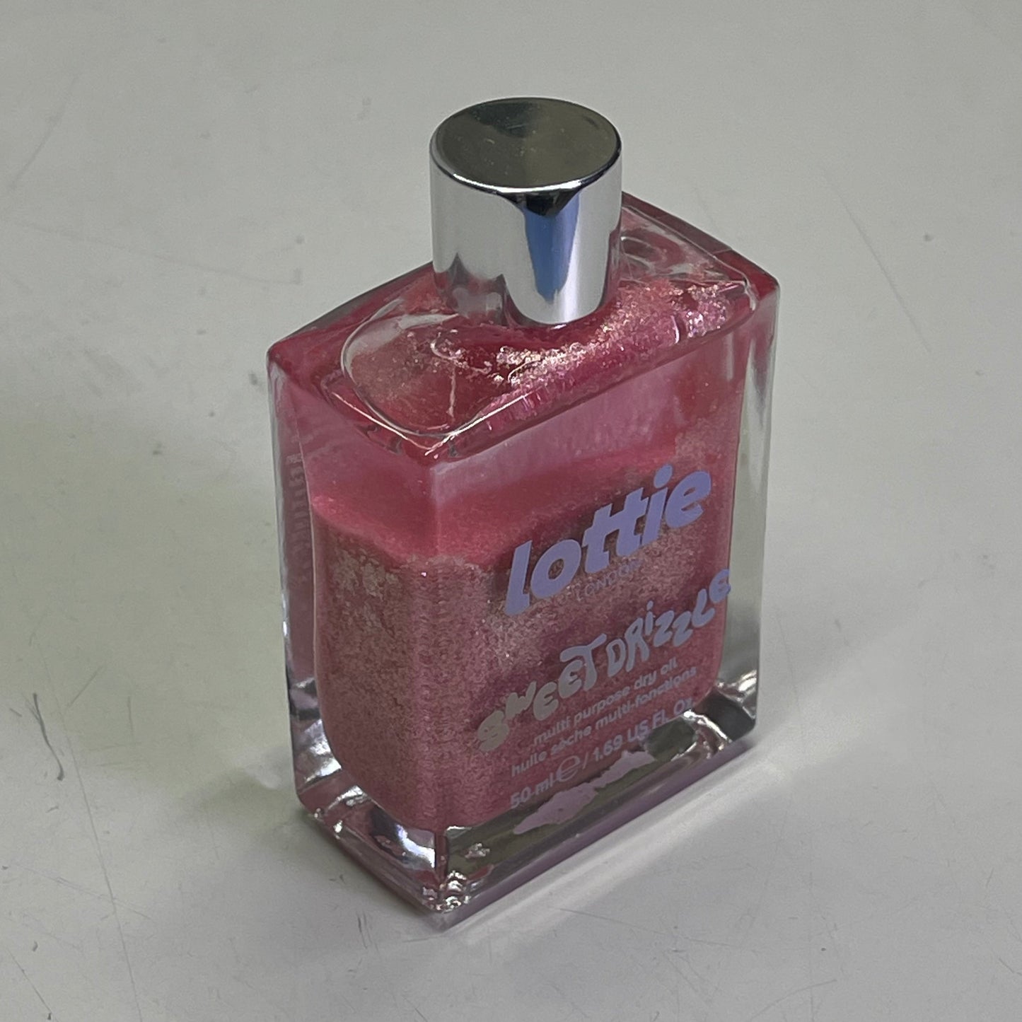 ZA@ LOTTIE LONDON (3 PACK) Sweet Drizzle Body Oil 1.69 fl oz "Pink Shimmer" SPR021 C