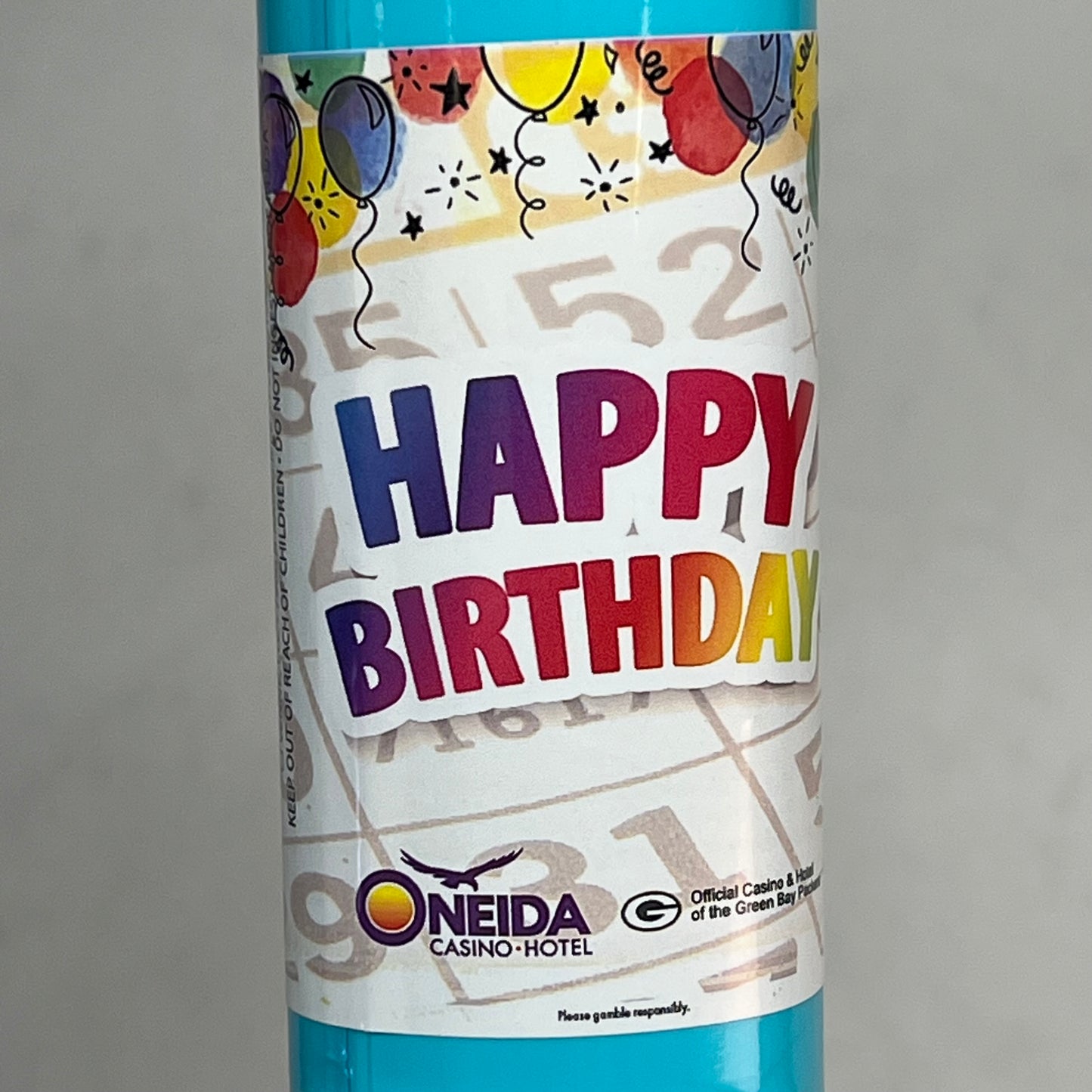 DAB O INK (12 PACK) Onedia Casino Happy Birthday Bingo Marker 4oz Aqua D25