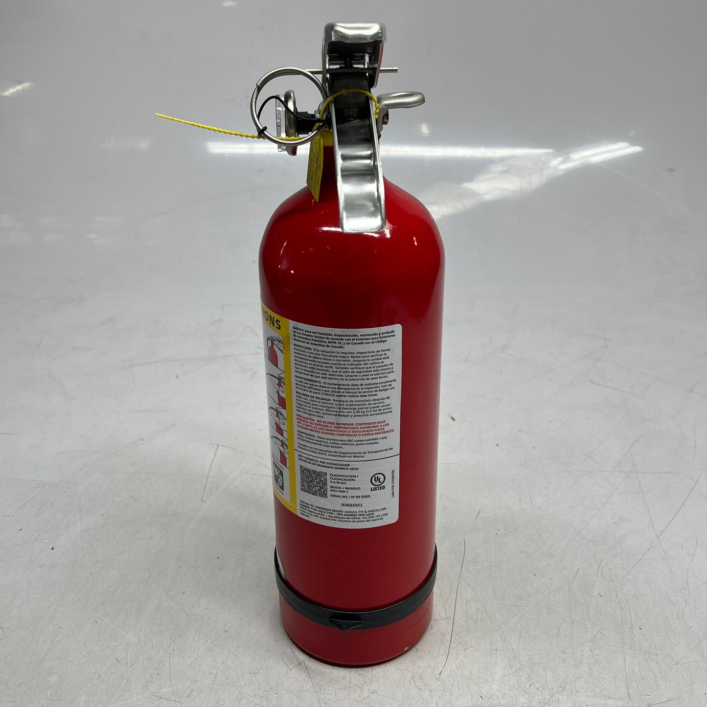 BADGER FIRE PROTECTION Dry Chemical Portable Advance Fire Extinguisher  21007866