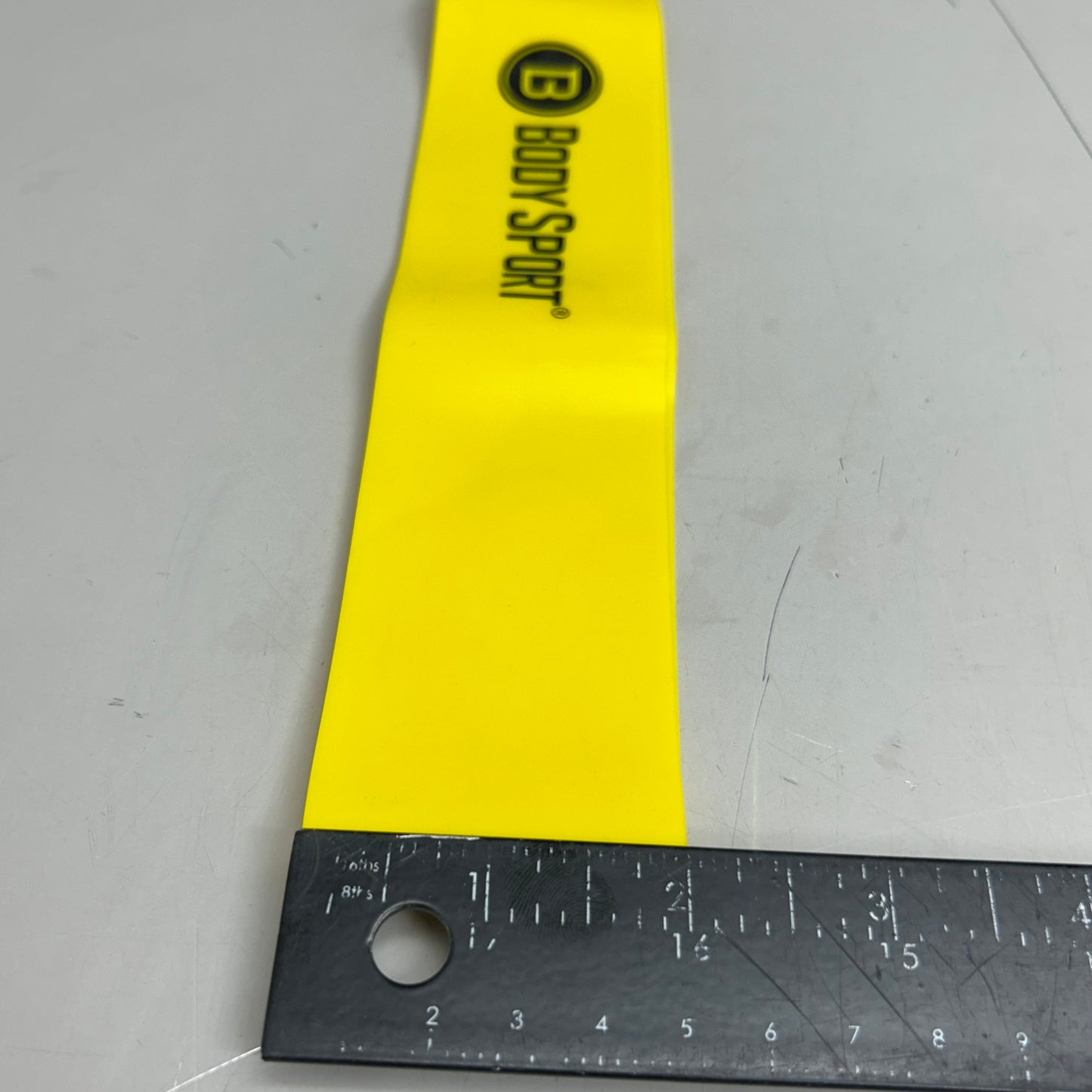 BODY SPORTS (2 Pack) Loop Exercise Band Heavy Resistance 2"x24" Yellow