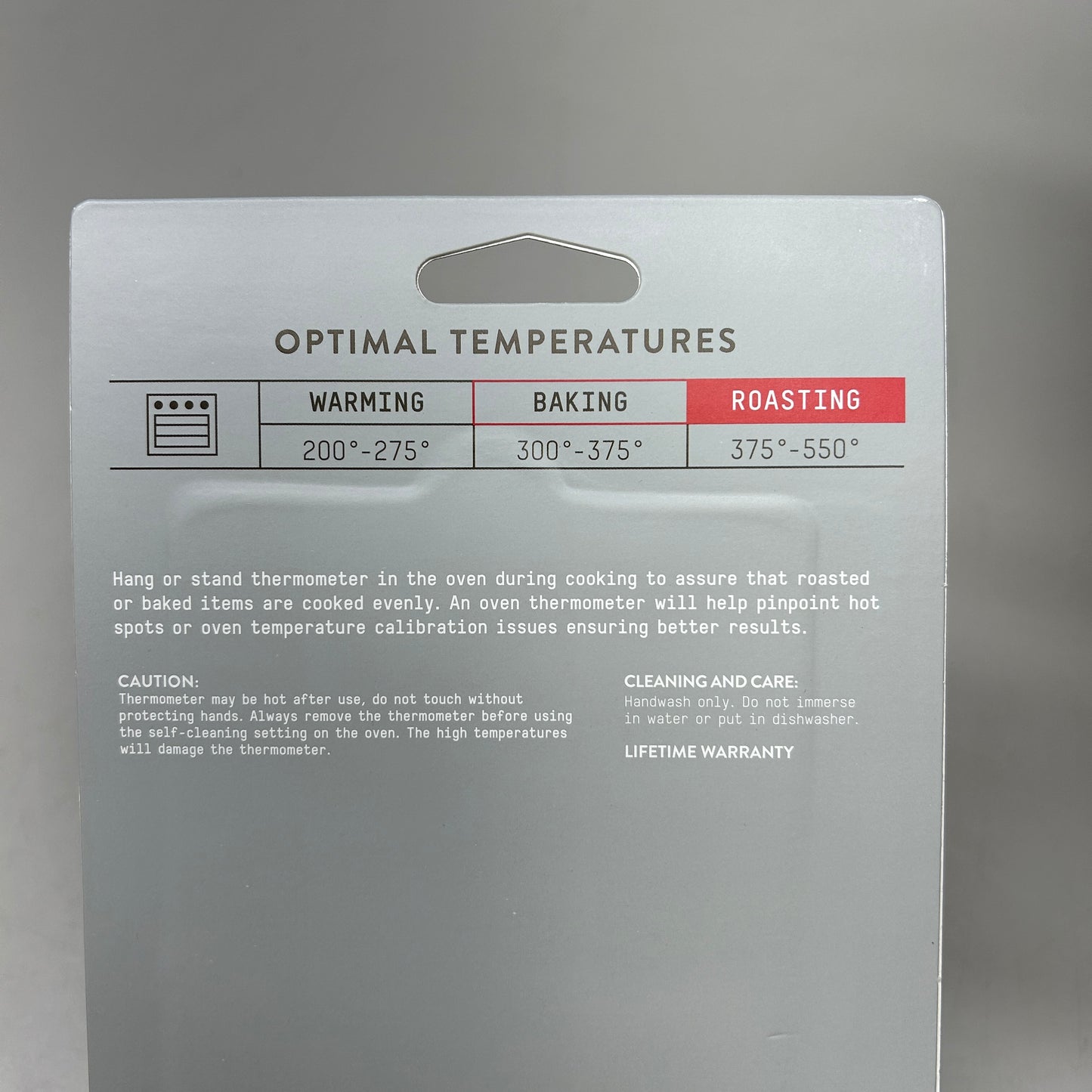 TAYLOR Analog Dial Oven Thermometer Stainless Steel 5932 (New)