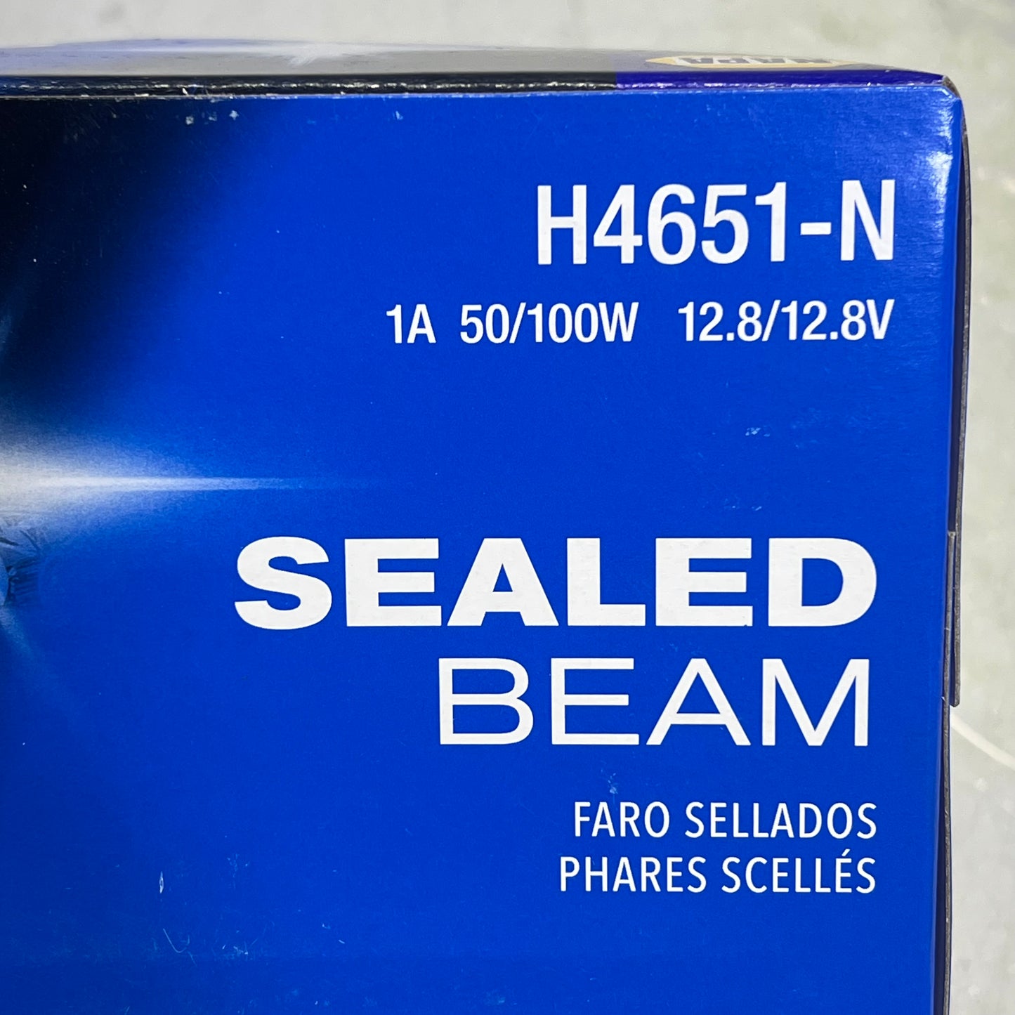 NAPA (2 PACK) OE Quality Sealed Beam C-6 Filament 50/100W 12.8V Clear H4651-N