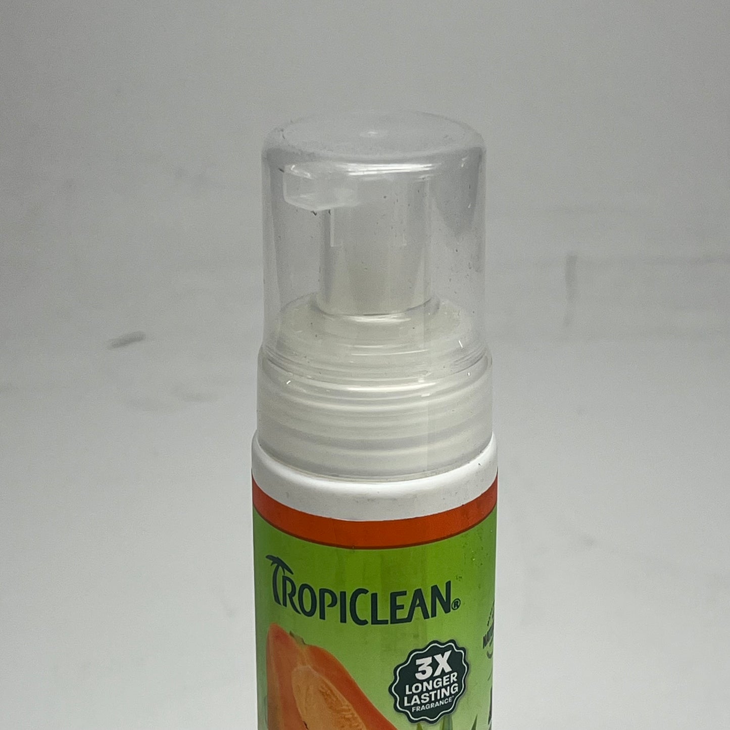 ZA@ TROPICLEAN (2 PACK) No Rinse 2 in 1 Luxury Shampoo Papaya + Coconut Scent 7.4 fl oz